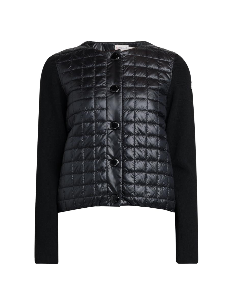 【MONCLER】Paddedスネーク・キルティング・カーディガン MONCLER】Paddedスネーク・キルティング・カーディガン (MONCLER