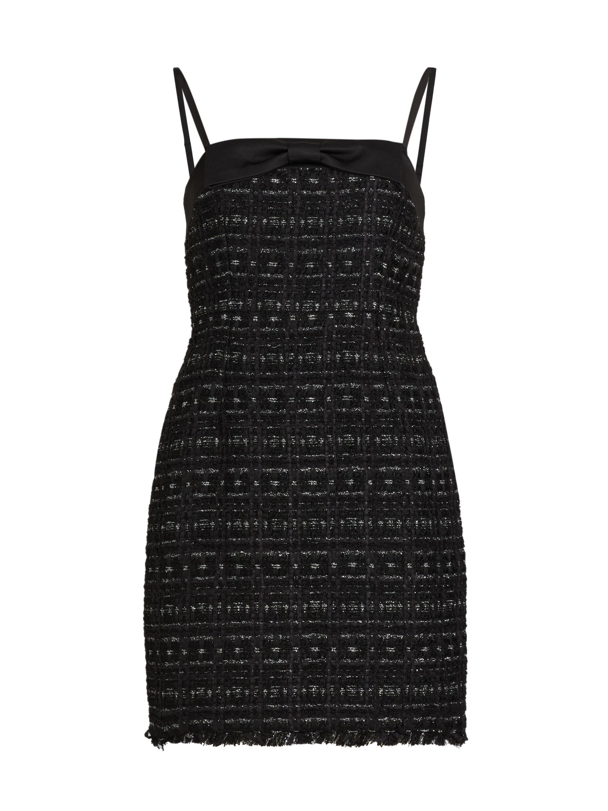 kate spade new york Mainline Galaxy Tweed Bow Dress | Saks Fifth Avenue