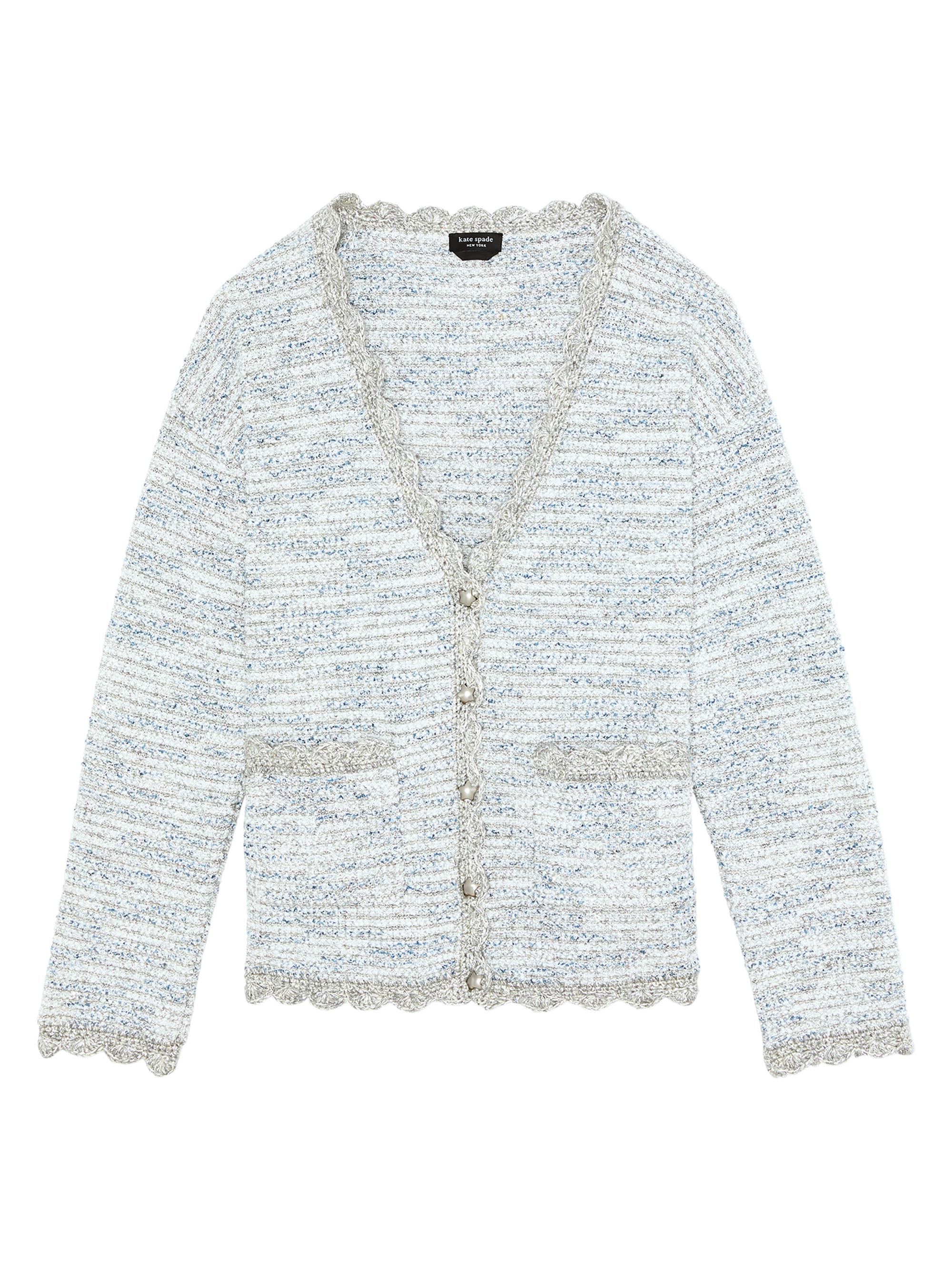 トップス DISCOVERED COCO TWEED KNIT CARDIGAN JKT トップス DISCOVERED COCO TWEED KNIT CARDIGAN JKT Cardigan