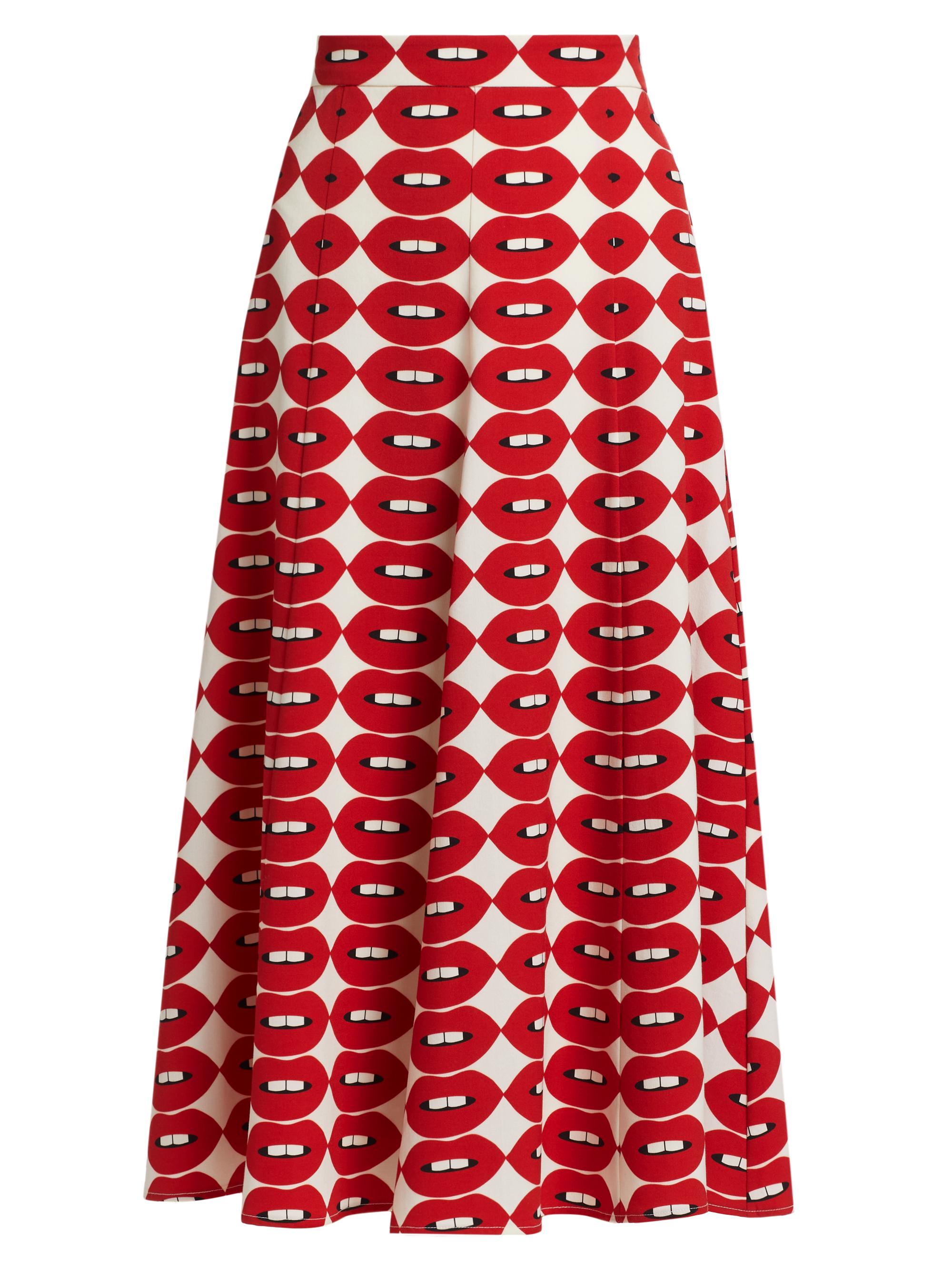 Libertine Women's French Kissing In The USA Tulip Midi-Skirt
