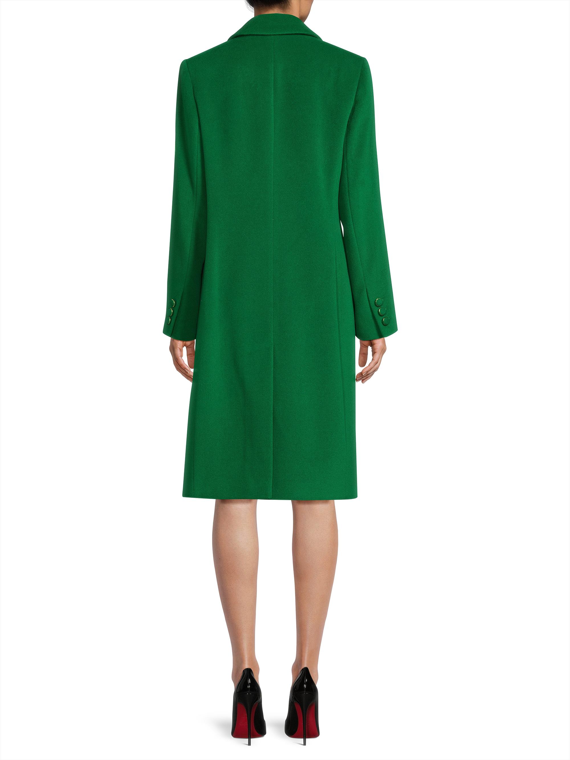 Milly Wool-Blend Single-Breasted Coat | Saks Fifth Avenue