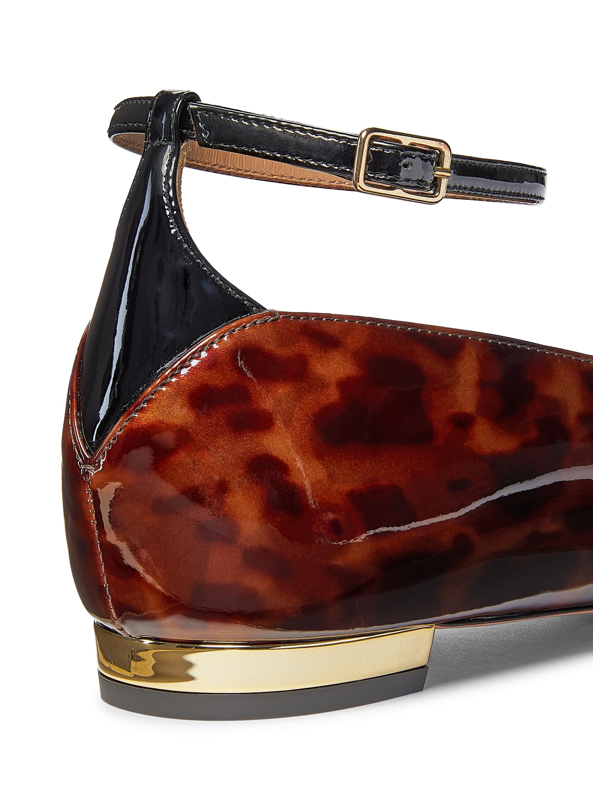 Aquazzura Pinot Patent Leather Ballet Flats | Saks Fifth Avenue