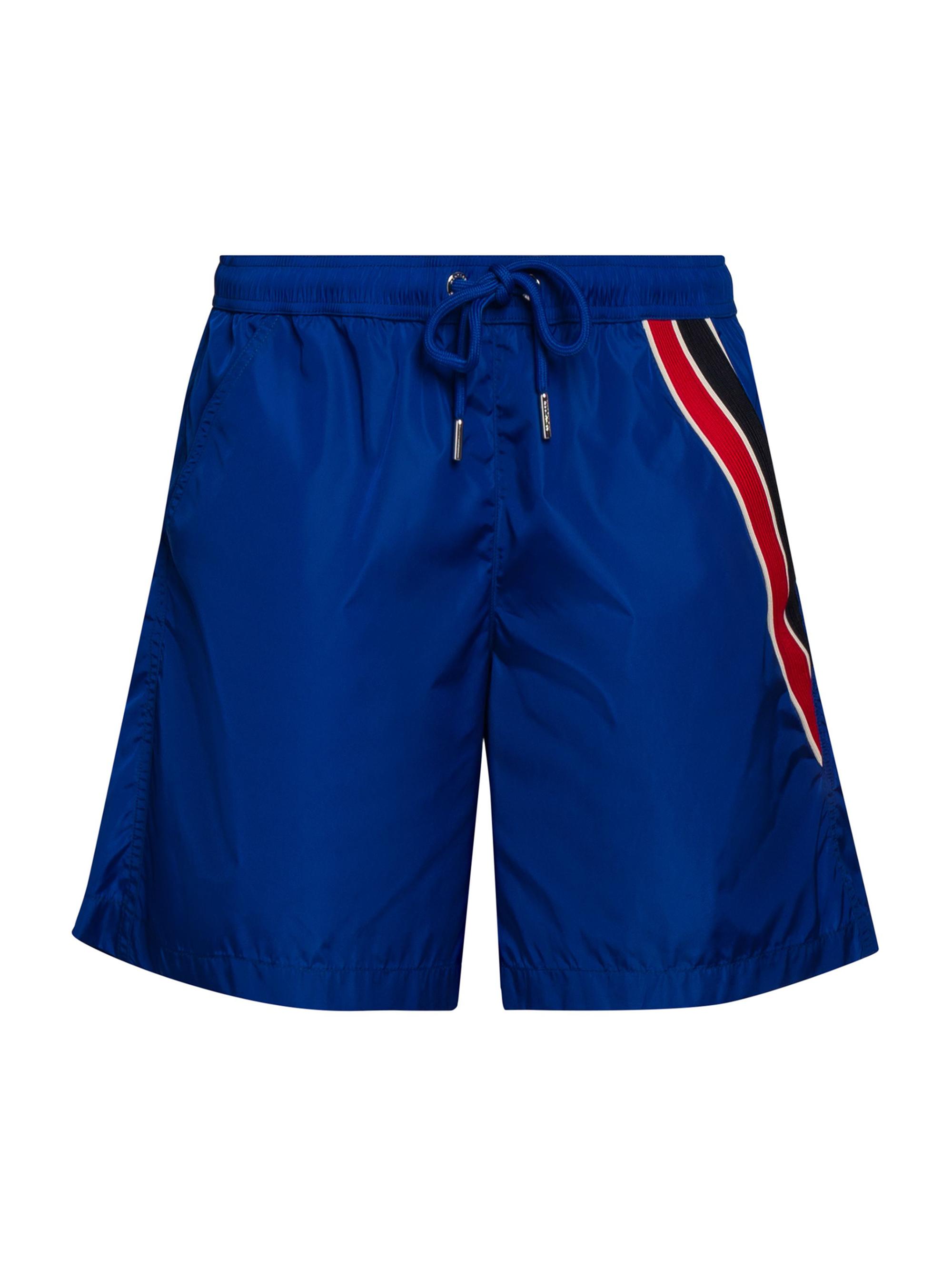 Moncler Men's Drawstring Swim Trunks - Night Blue