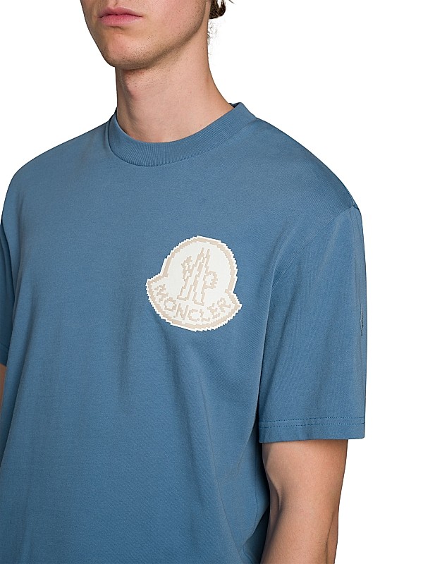Shop Moncler Heavy Cotton Logo T-Shirt | Saks Fifth Avenue Shop Moncler Heavy Cotton Logo T-Shirt | Saks Fifth Avenue