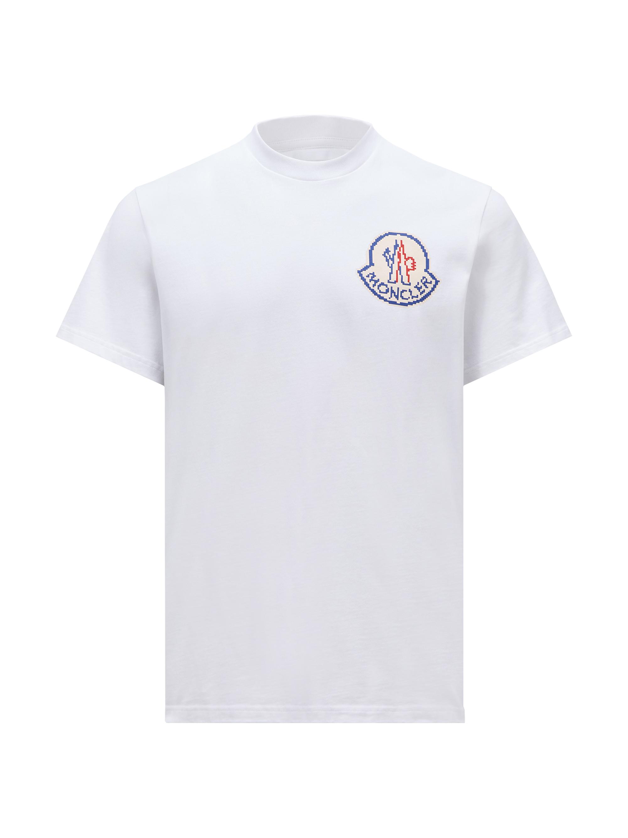 MONCLER グラフィックTシャツ M MONCLER】ネックラインロゴTシャツ☆5色 (MONCLER/Tシャツ