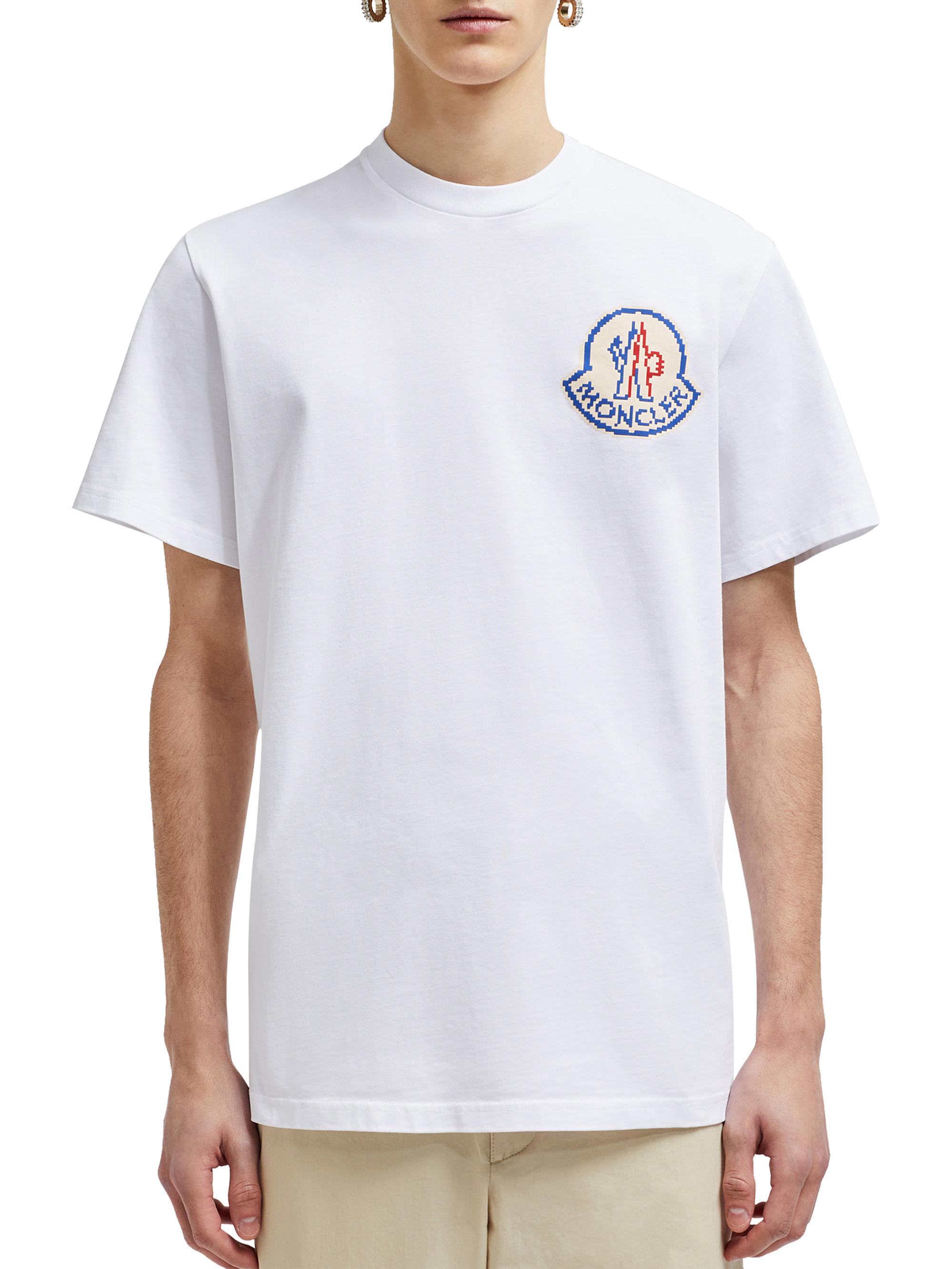 MONCLER Tシャツ Moncler Heavy Cotton Logo T-Shirt | Saks Fifth Avenue