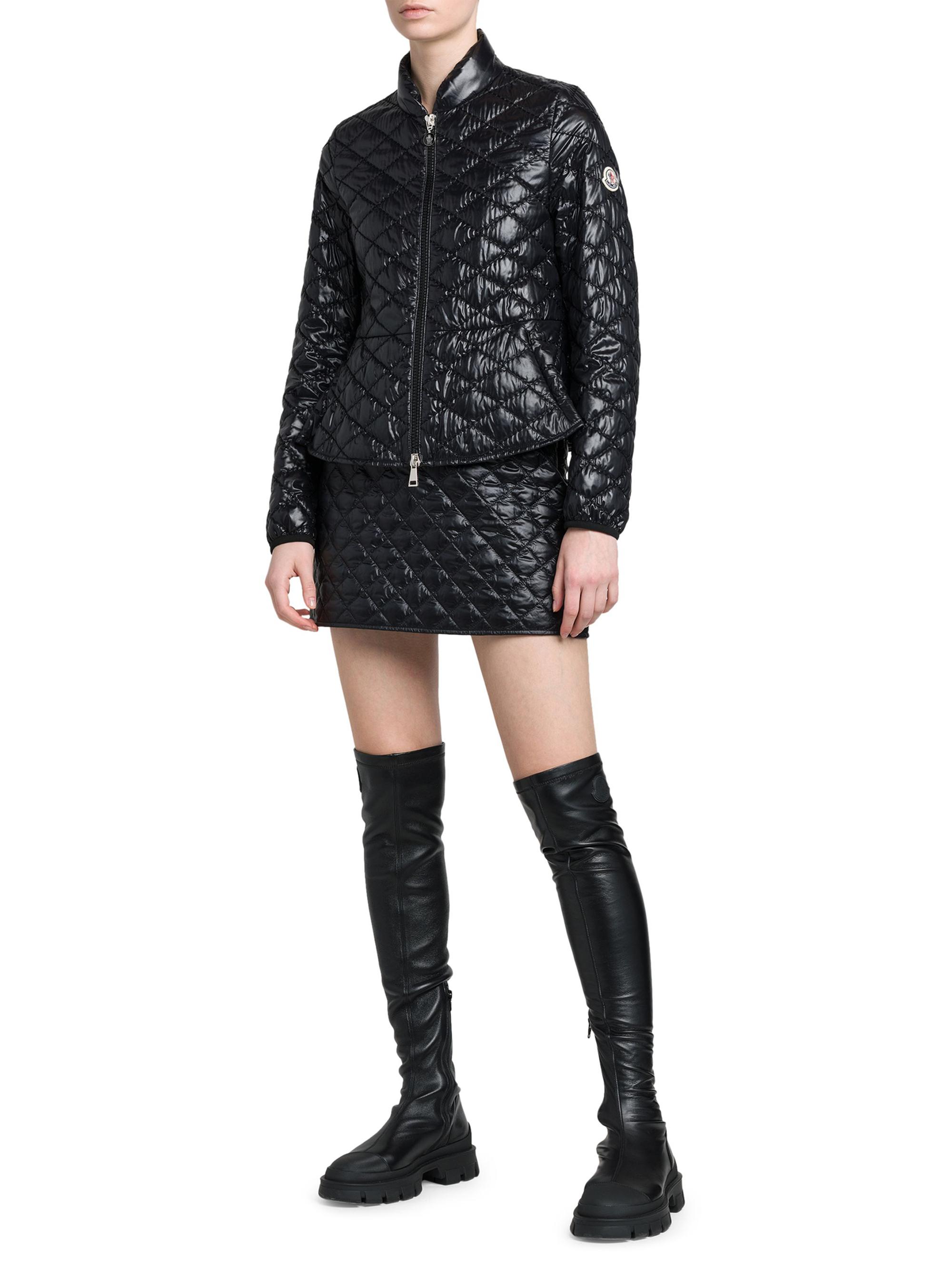 Shop Moncler Barive Diamond-Quilted Padded Jacket | Saks Fifth Avenue