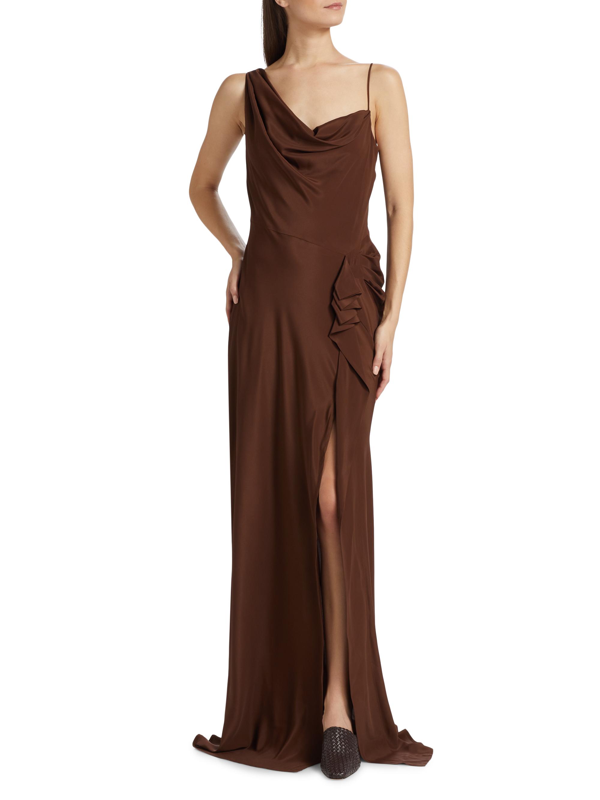 Dries Van Noten Deyon Cowlneck Gown | Saks Fifth Avenue