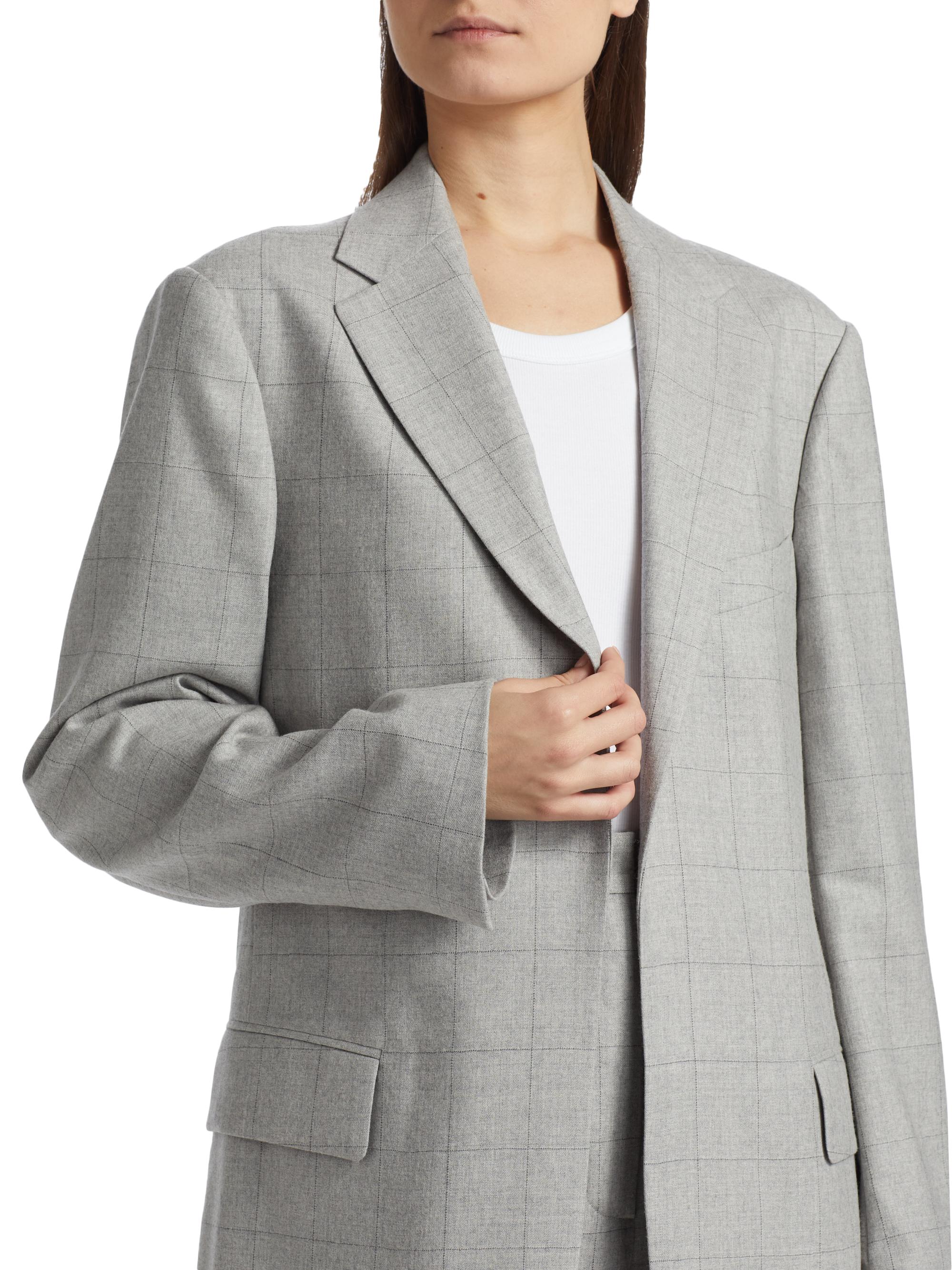 Dries Van Noten Blur Wool Blazer Jacket | Saks Fifth Avenue