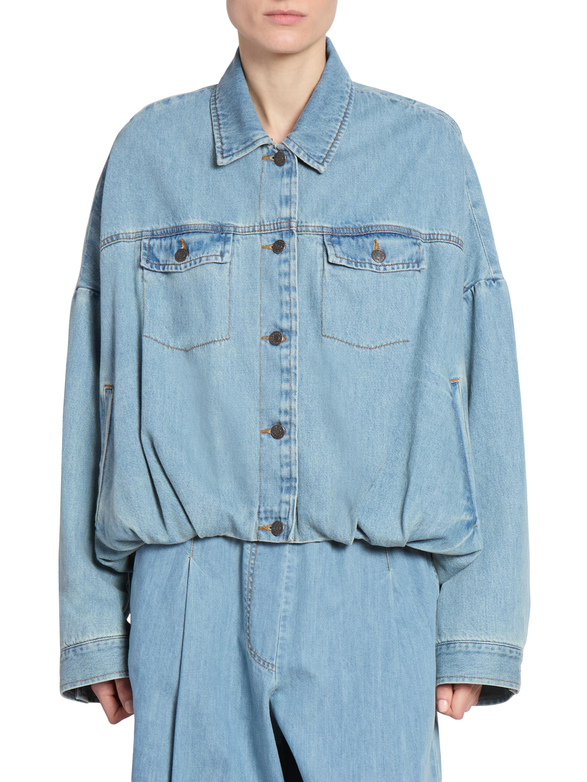 Dries Van Noten Vesto Cotton Denim Jacket | Saks Fifth Avenue