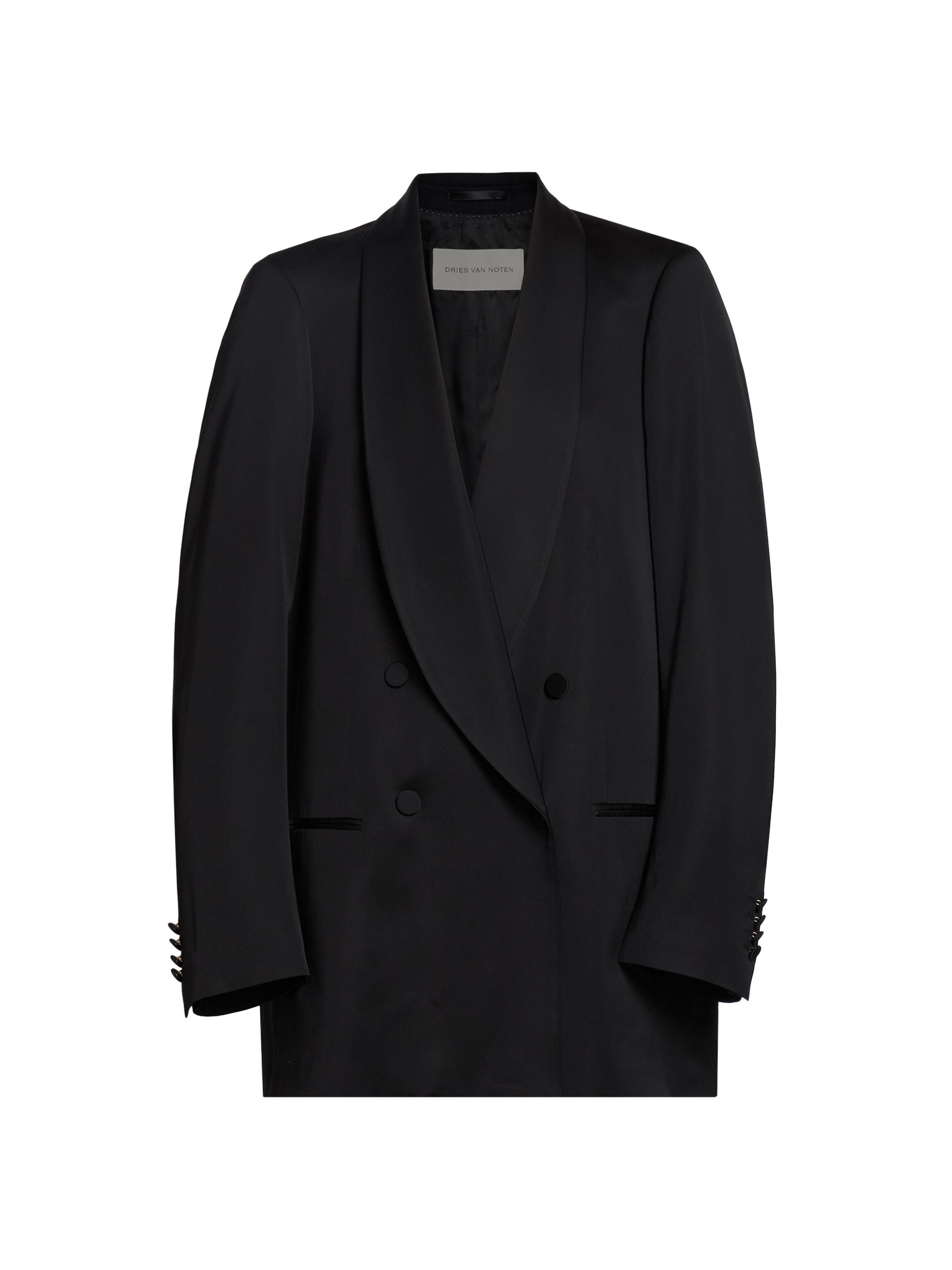 Dries Van Noten Women's Blinker Double-Breasted Jacket - Black