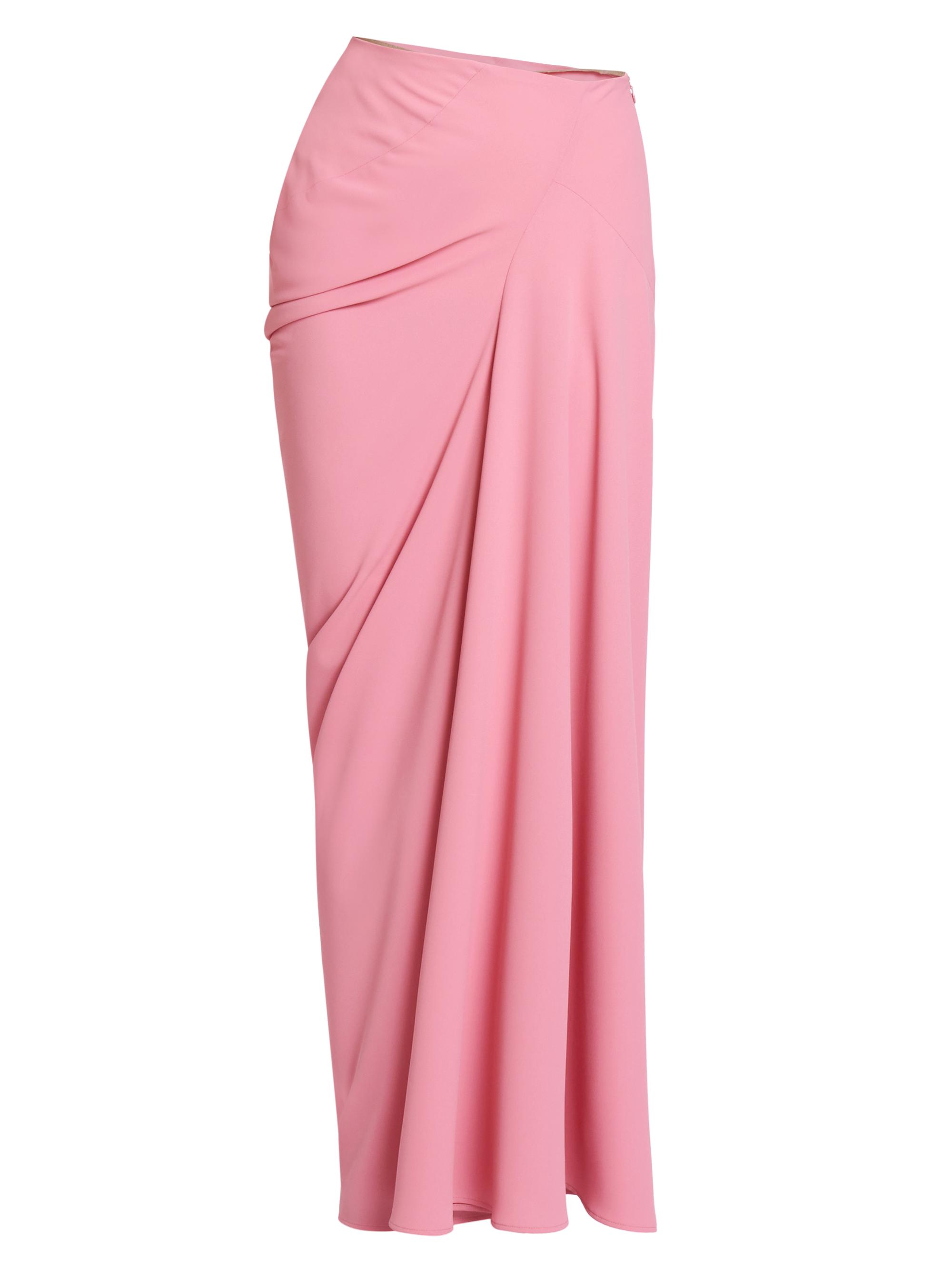 Dries Van Noten Women's Saren Seamed Crepe Maxi Skirt - Pink