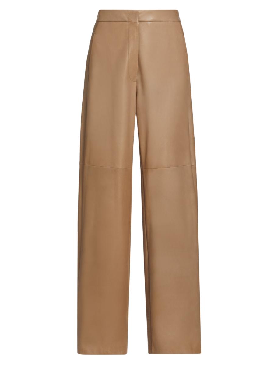 パンツ S MAX MARA LIGHT GREY WOOL ARGENTA WIDE-LEG PANT S Max Mara Argento Wide-Leg Trousers | Liberty