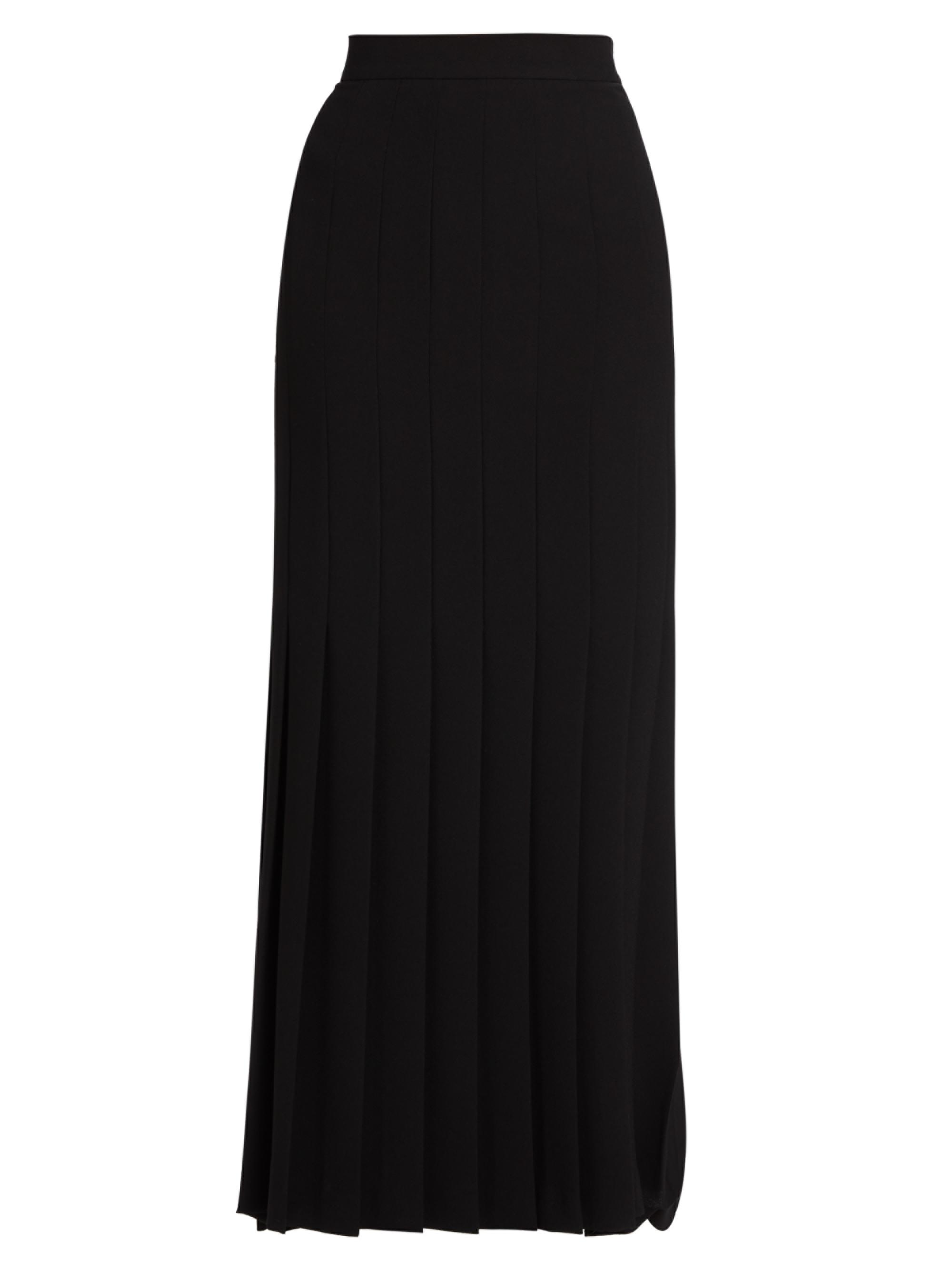 Max Mara Women's Vetrino Pleated Maxi Skirt - Black