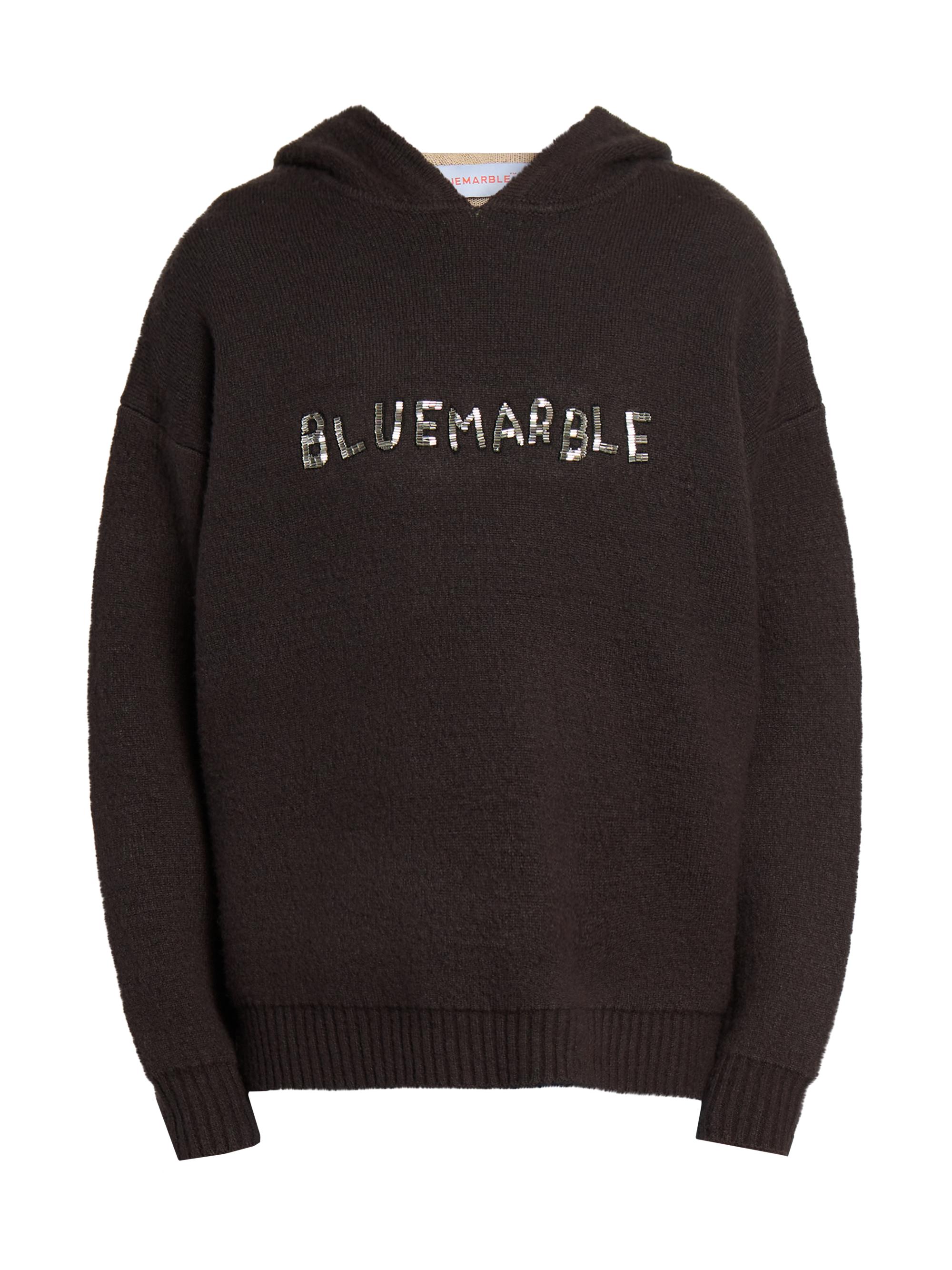 Bluemarble Logo-Embroidered Knit Hoodie | Saks Fifth Avenue