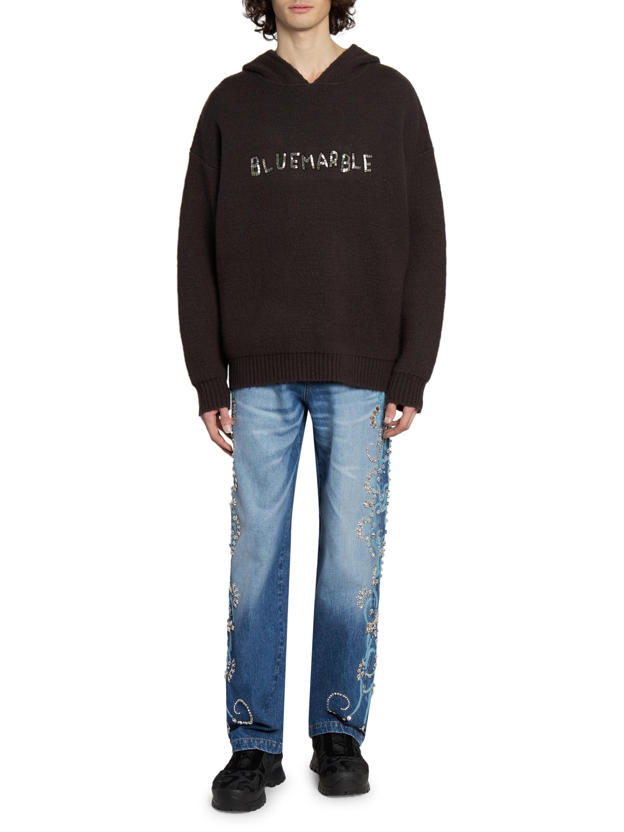Bluemarble Logo-Embroidered Knit Hoodie | Saks Fifth Avenue