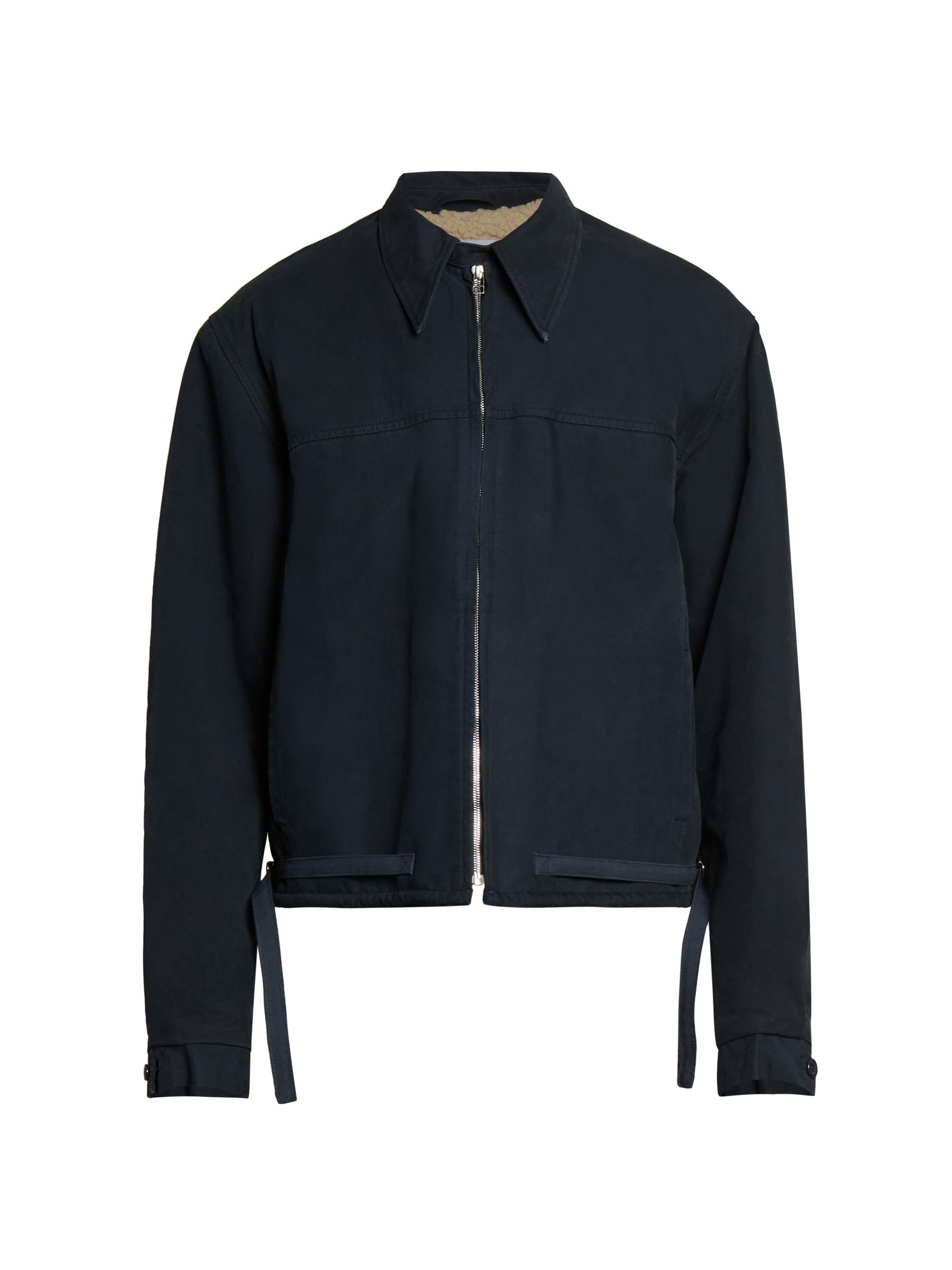 Bluemarble Men's 50's Cotton Jacket - Deep Space Blue