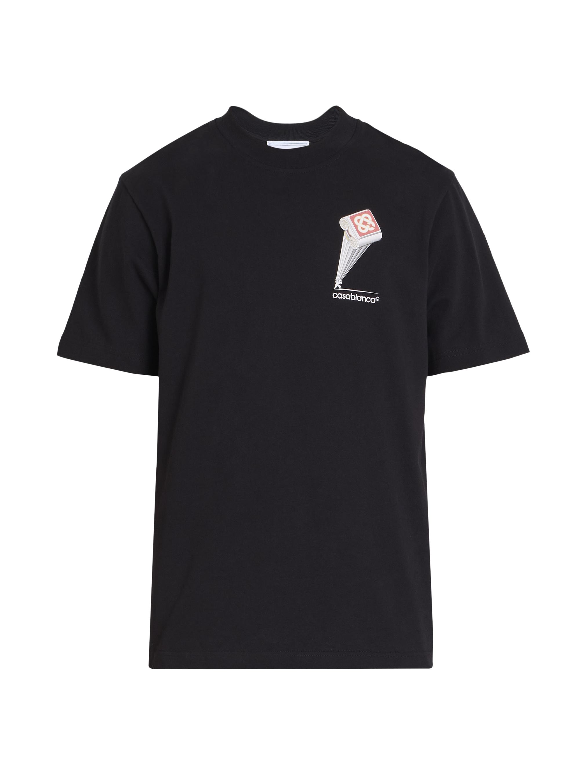 Casablanca Men's Venus As A Boy Leaning Column Cotton T-Shirt - Leaning Column