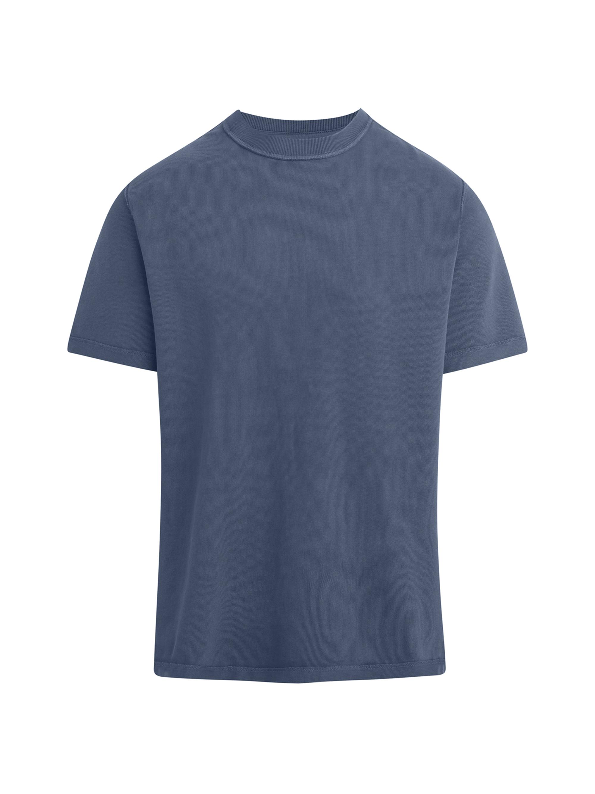 Hudson Jeans Men's Heavy Weight Crewneck T-Shirt - Baltic