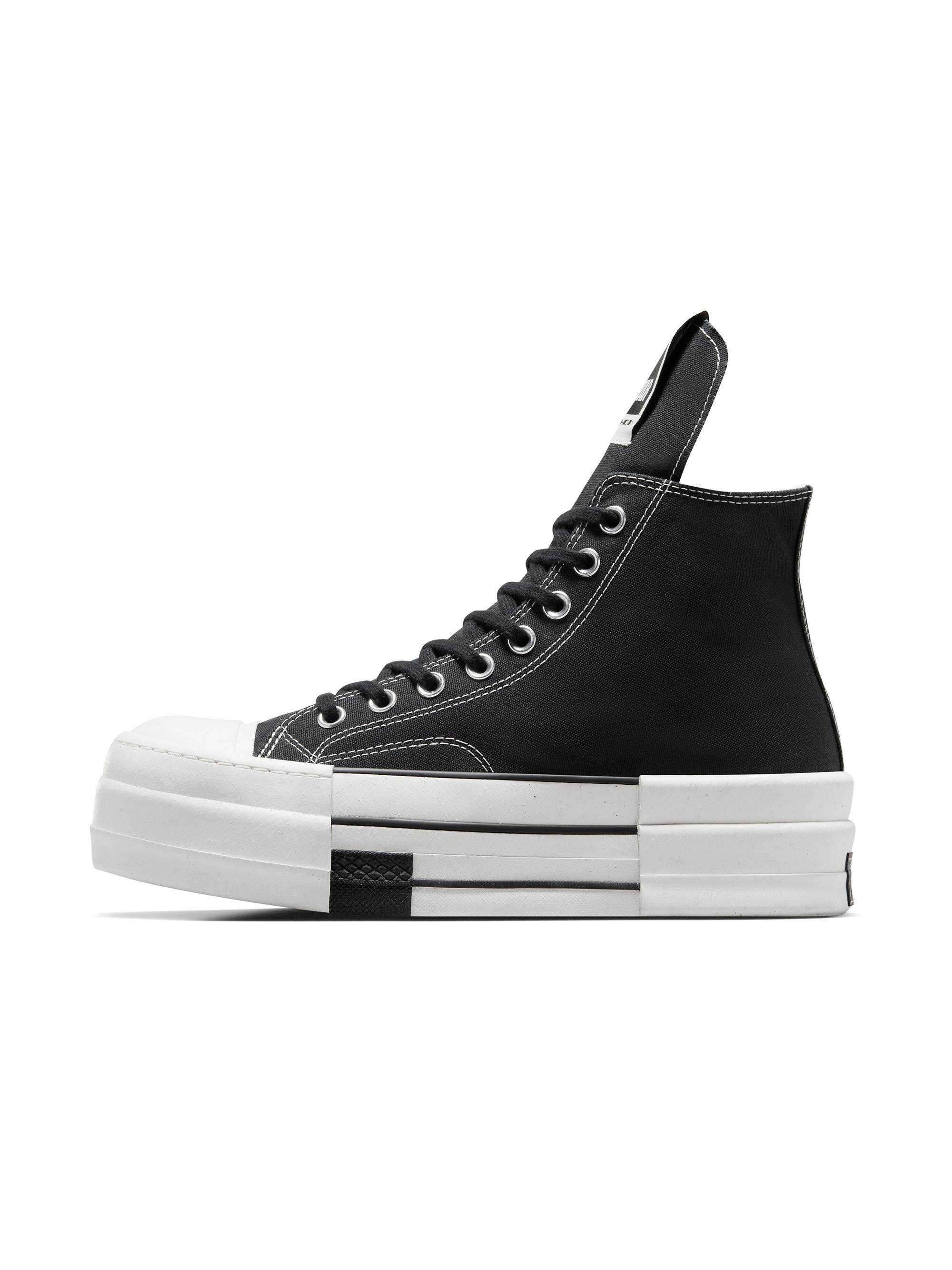 Converse Men's Darkstar High-Top Canvas Sneakers - Black Egret White