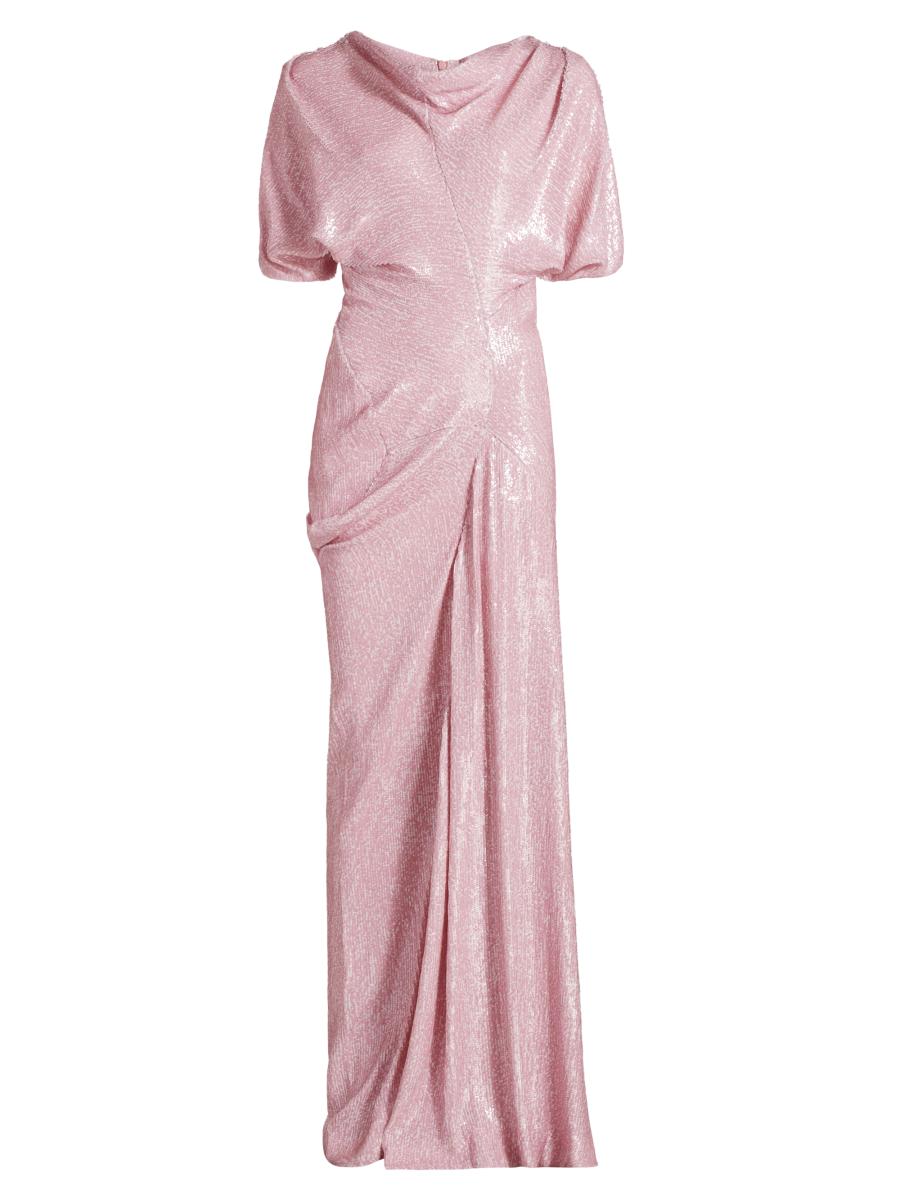 Dries Van Noten Dare Sequin Draped Gown | Saks Fifth Avenue