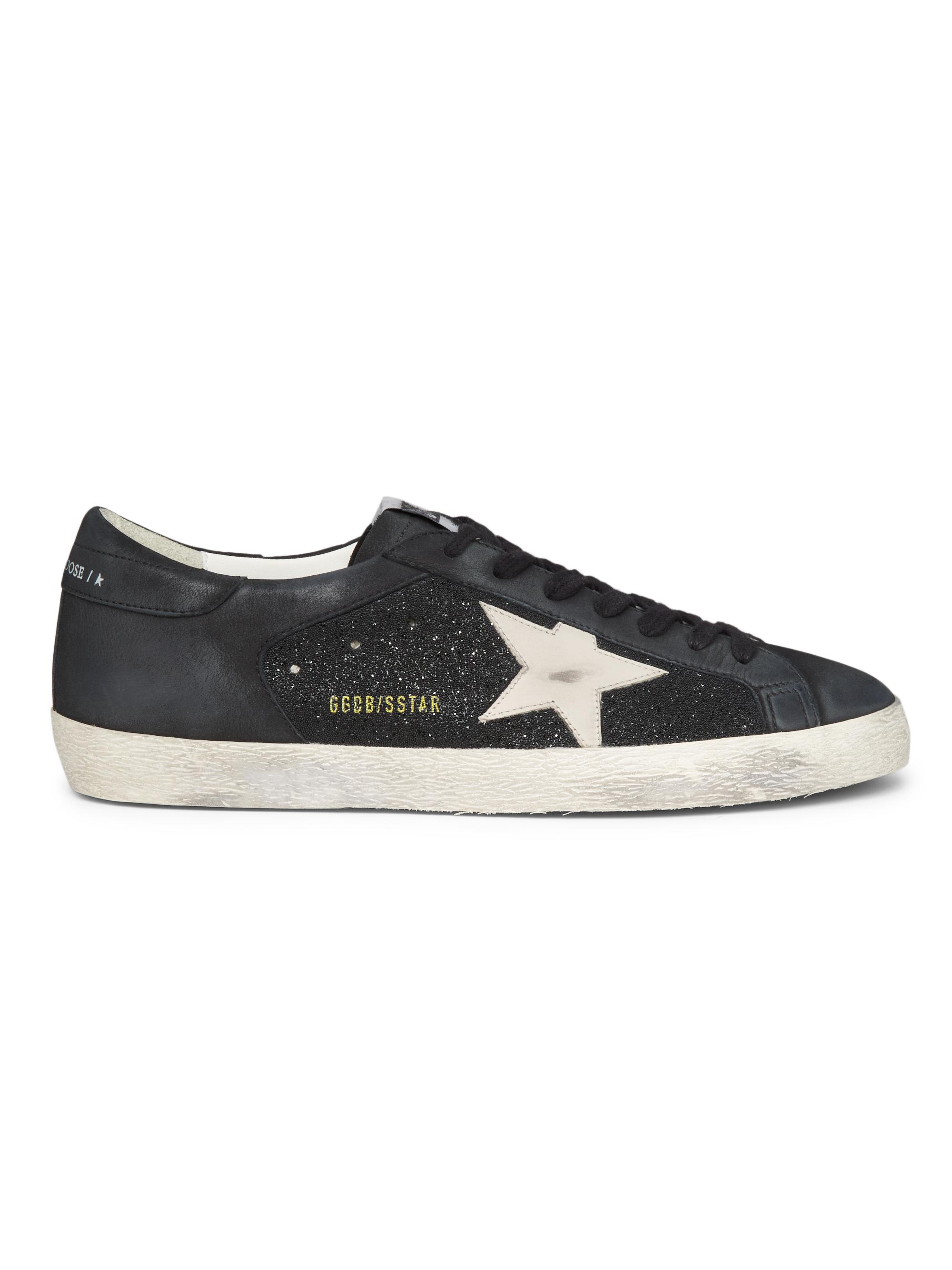 Golden Goose Super-Star Leather Sneakers | Saks Fifth Avenue