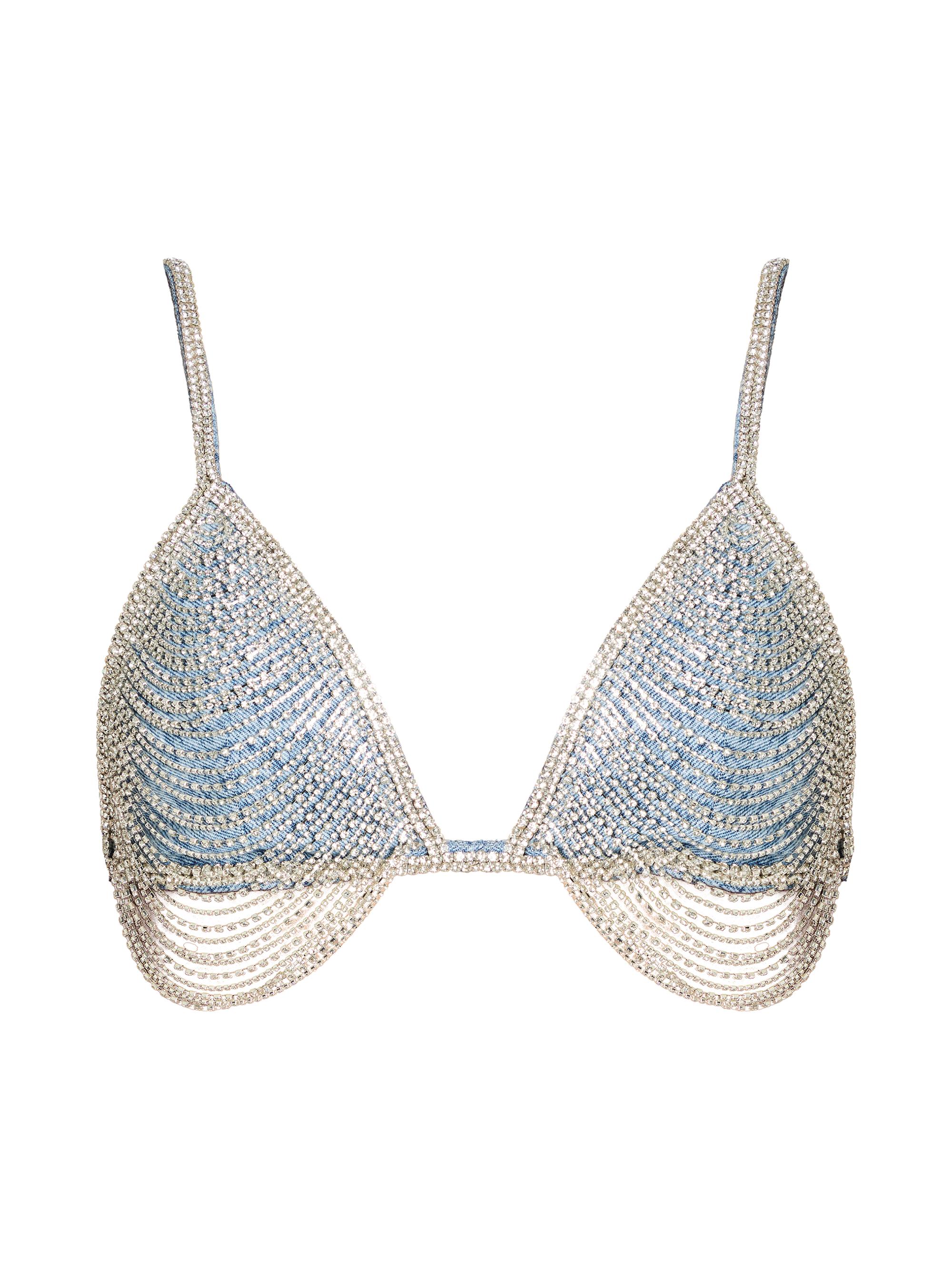 Retrofête Women's Hyde Bra Top - Arctic Crystal