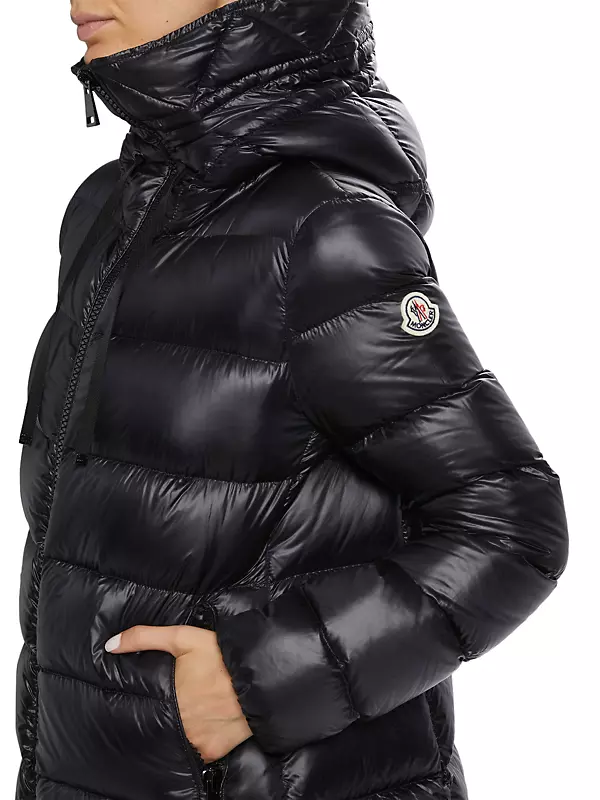 Shop Moncler Suyen Long A-line Down Jacket | Saks Fifth Avenue Shop Moncler Suyen Long A-line Down Jacket | Saks Fifth Avenue