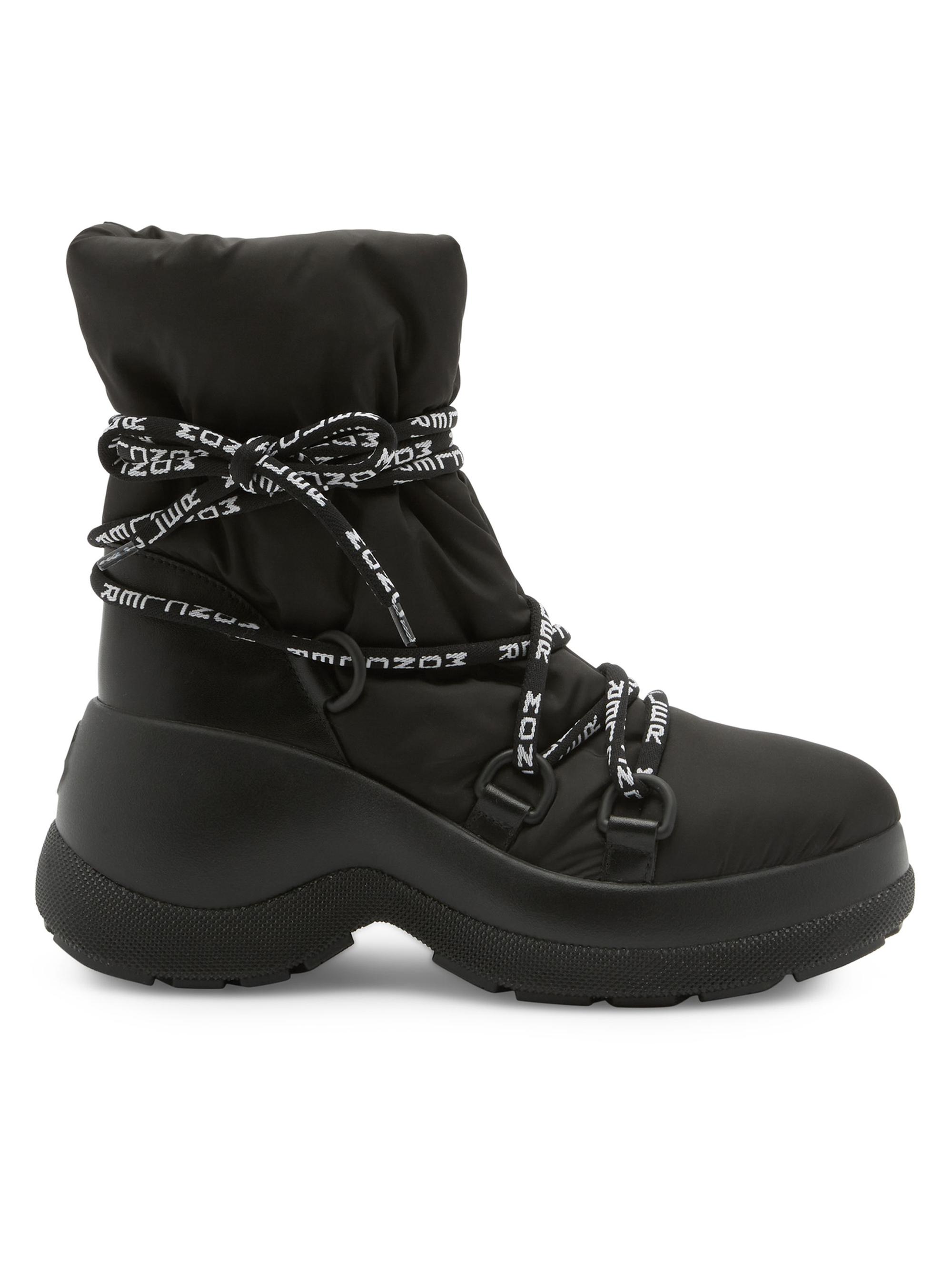 Moncler Women's Resile Apres Nylon Ankle Boots - Black