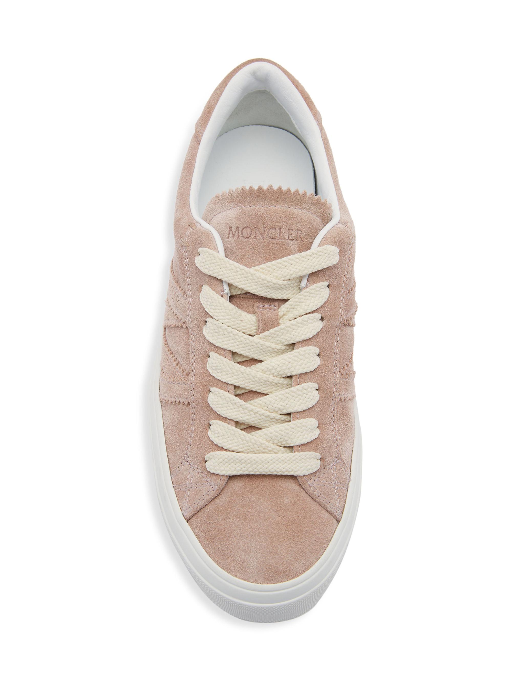 Moncler Suede Monaco 2 Low Top Sneakers | Saks Fifth Avenue