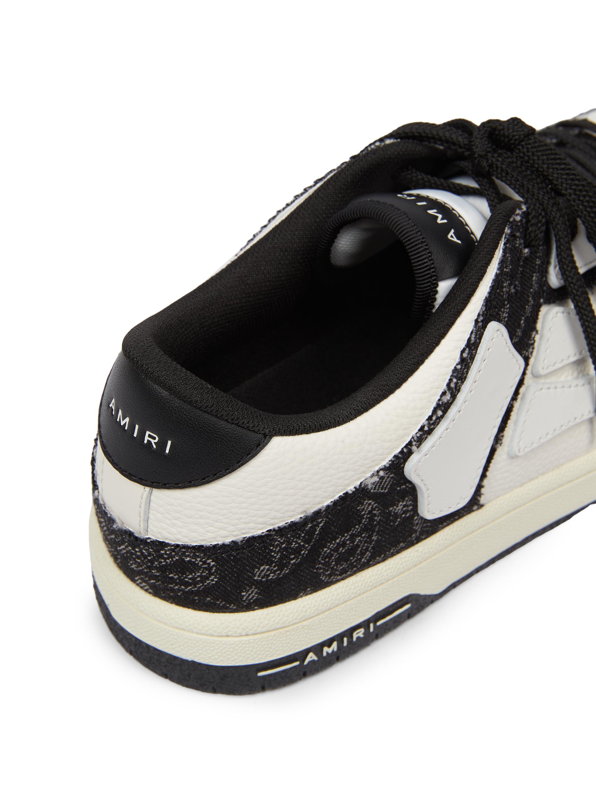 Amiri Bandana Denim Skel Top Low Sneakers | Saks Fifth Avenue