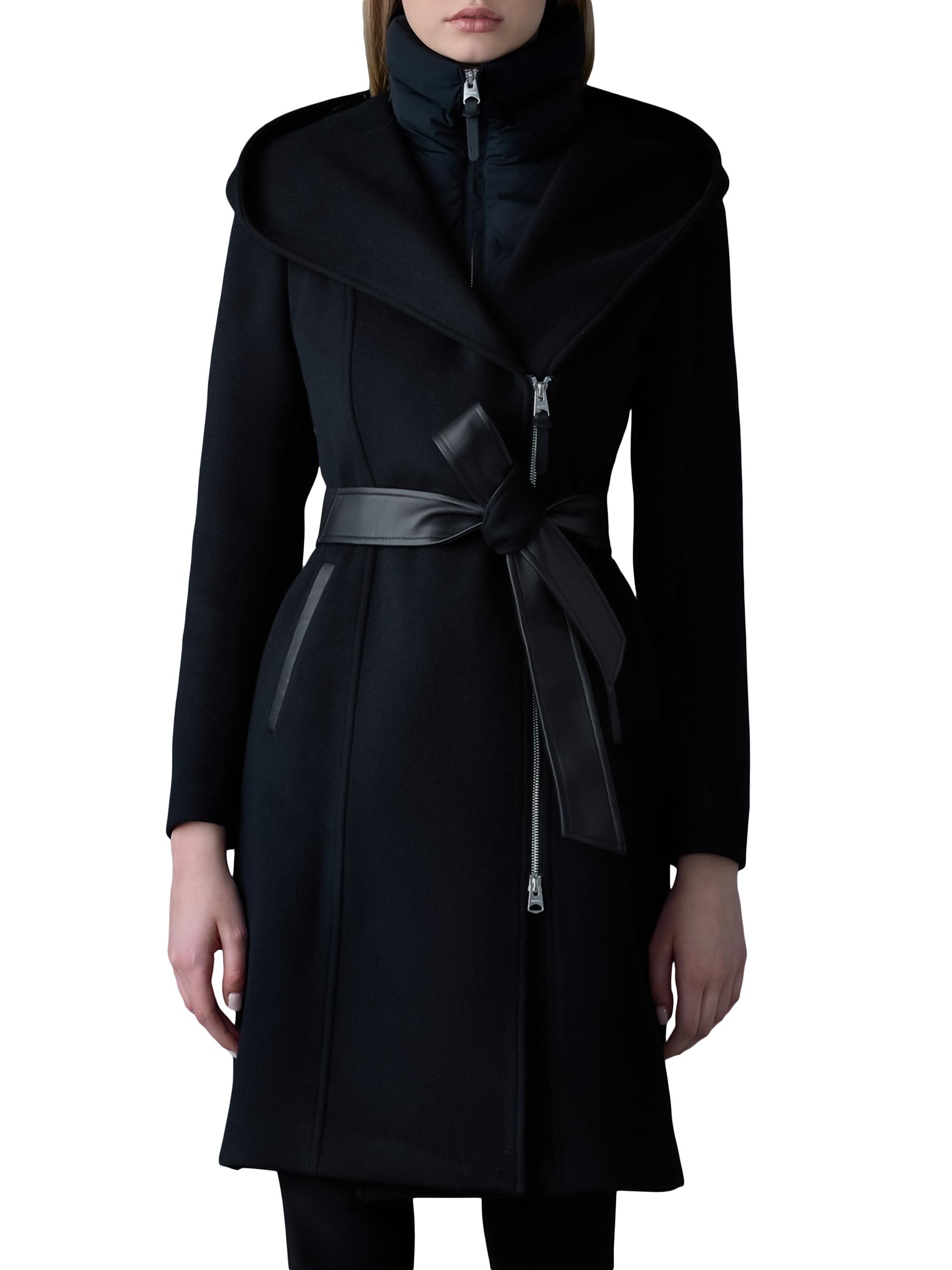 Mackage Shia 2-In-1 Double-Face Wool Coat | Saks Fifth Avenue