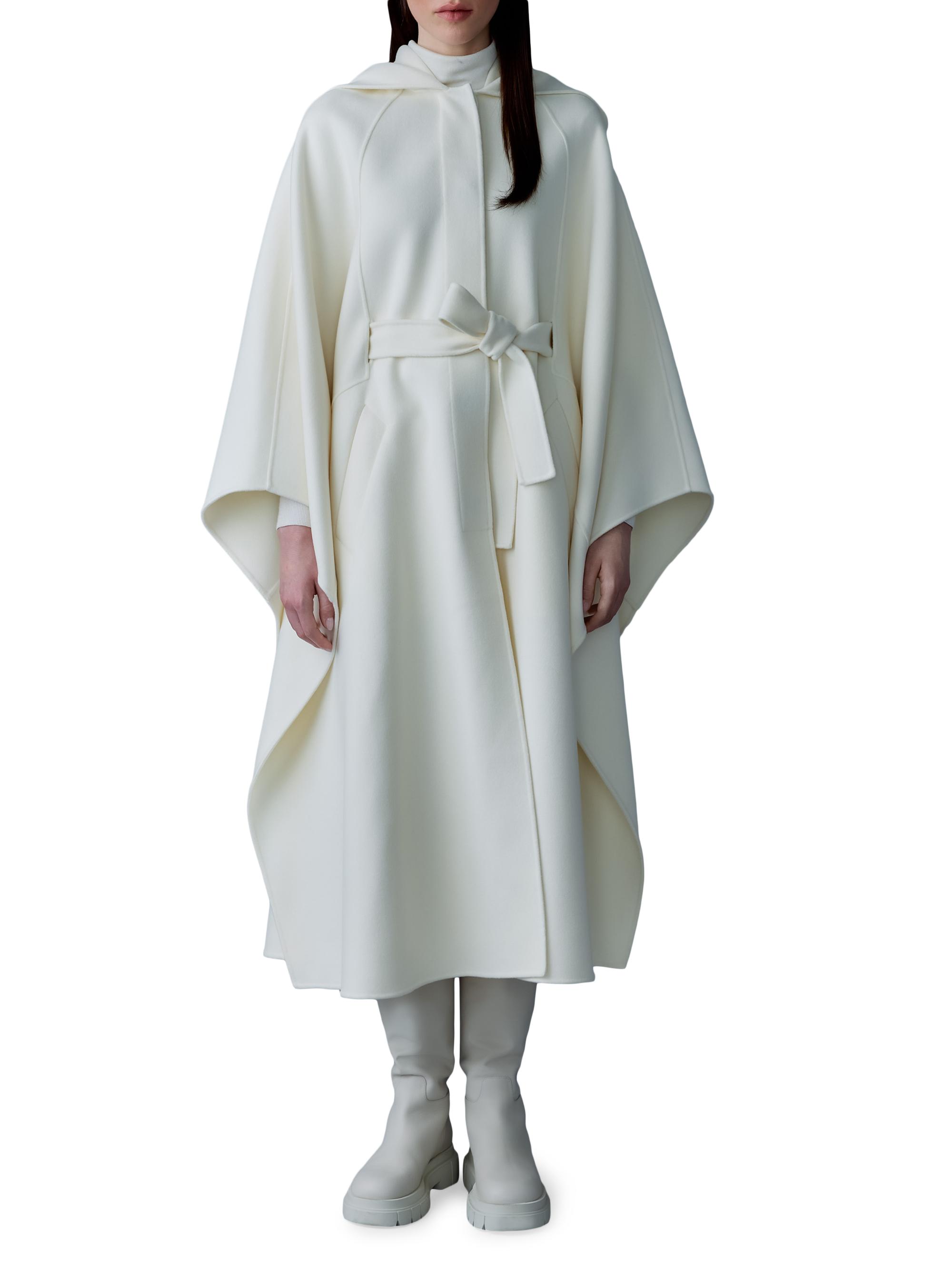 Mackage Kirstyn Double-Face Wool Cape Coat | Saks Fifth Avenue