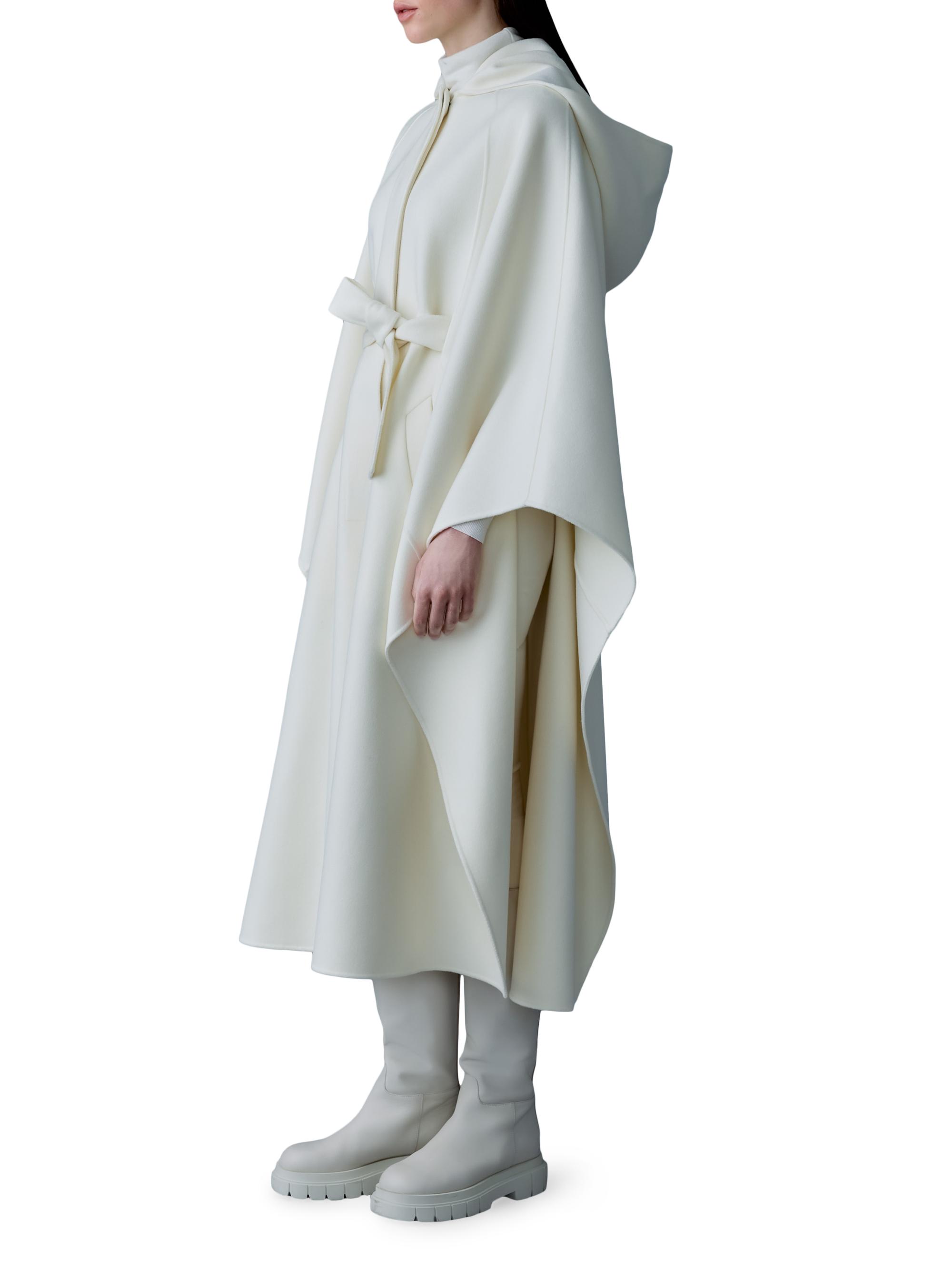 Mackage Kirstyn Double-Face Wool Cape Coat | Saks Fifth Avenue