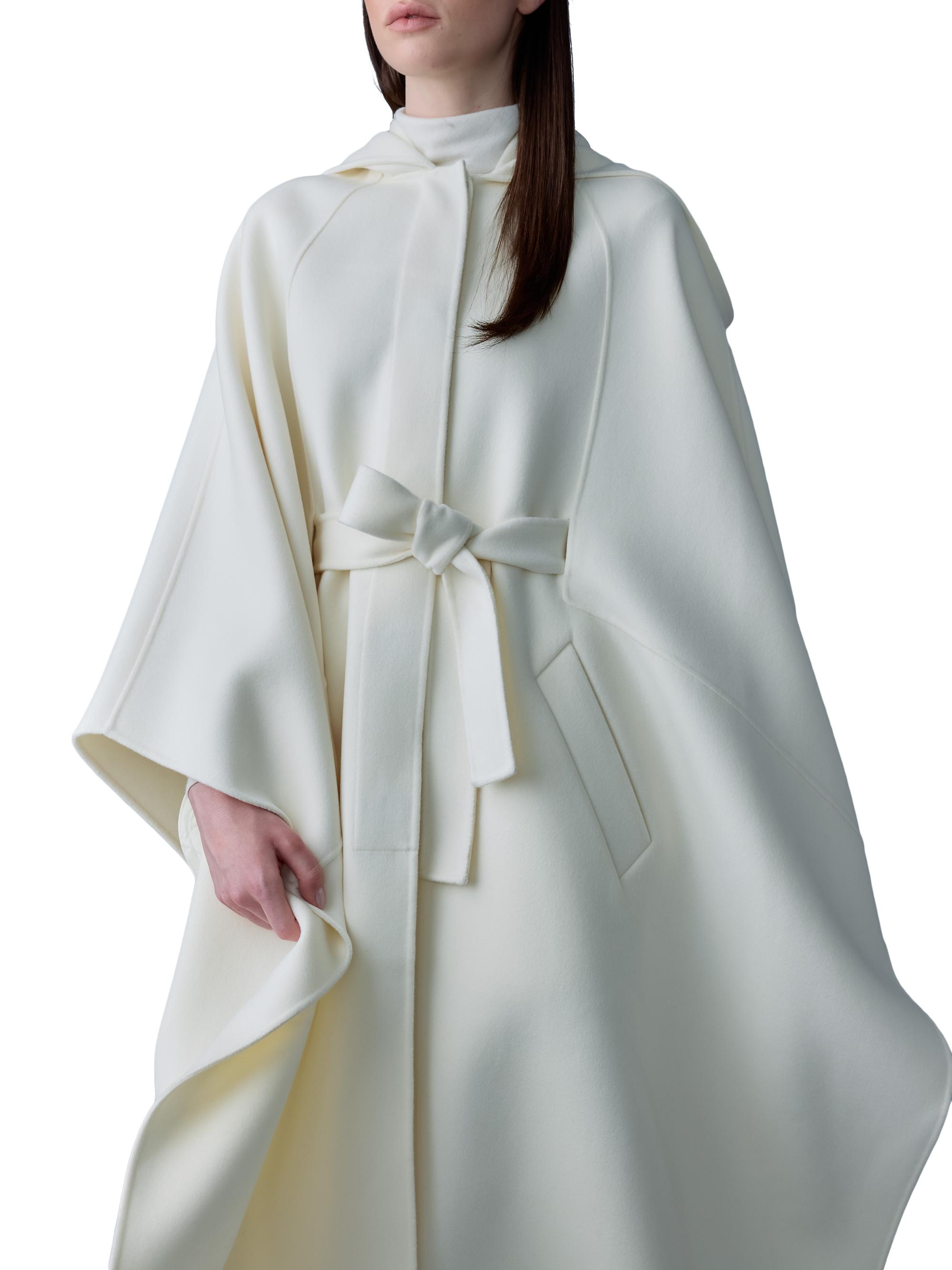 Mackage Kirstyn Double-Face Wool Cape Coat | Saks Fifth Avenue
