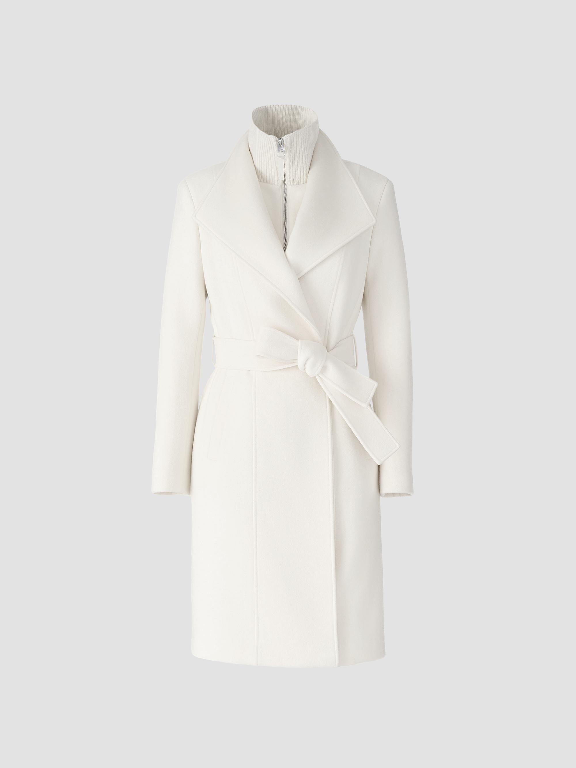 Women's White Designer Wool Coats | Saks Fifth Avenue