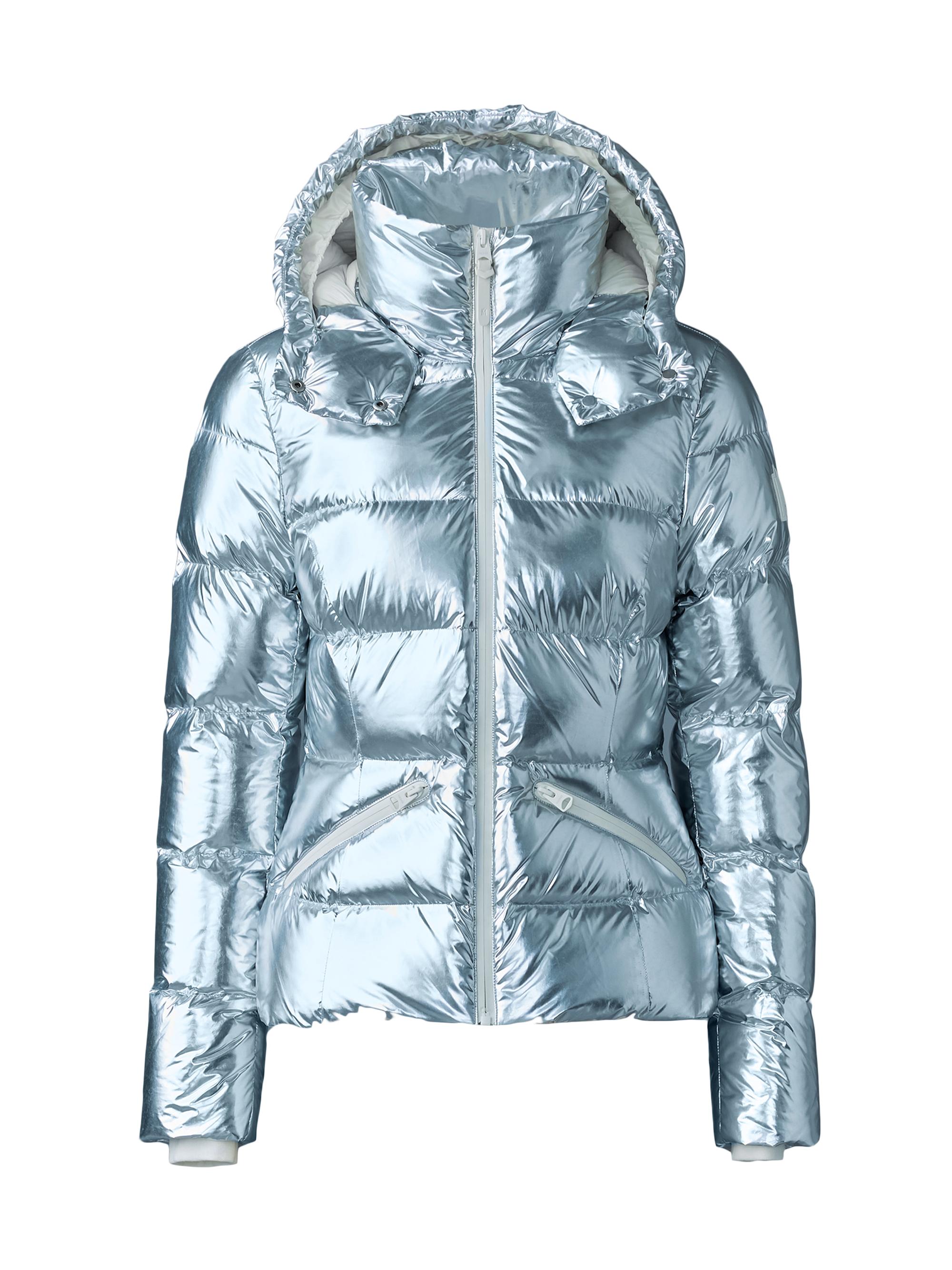 Mackage Madalyn Metallic Laminate Down Jacket | Saks Fifth Avenue