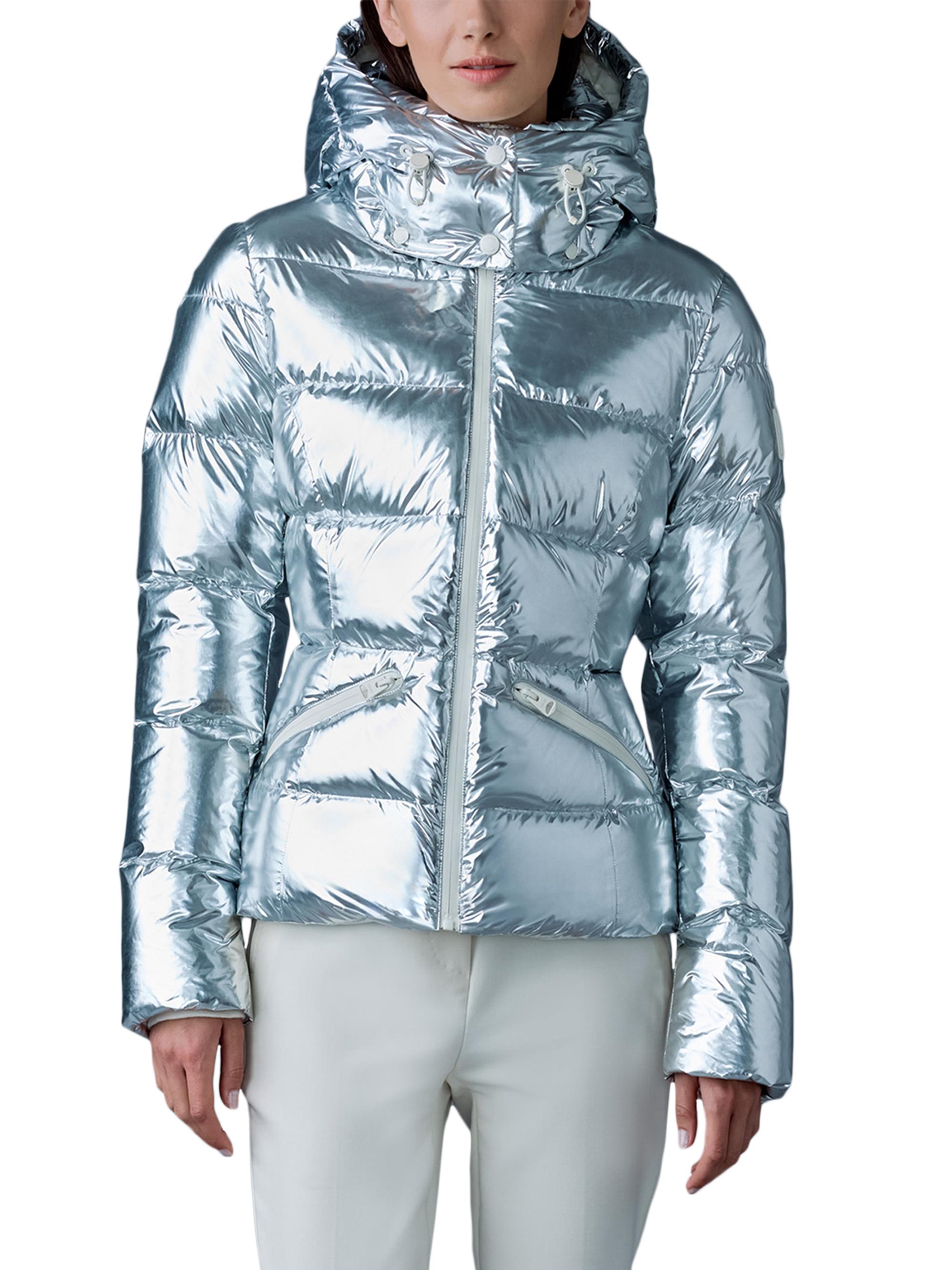Mackage Madalyn Metallic Laminate Down Jacket | Saks Fifth Avenue