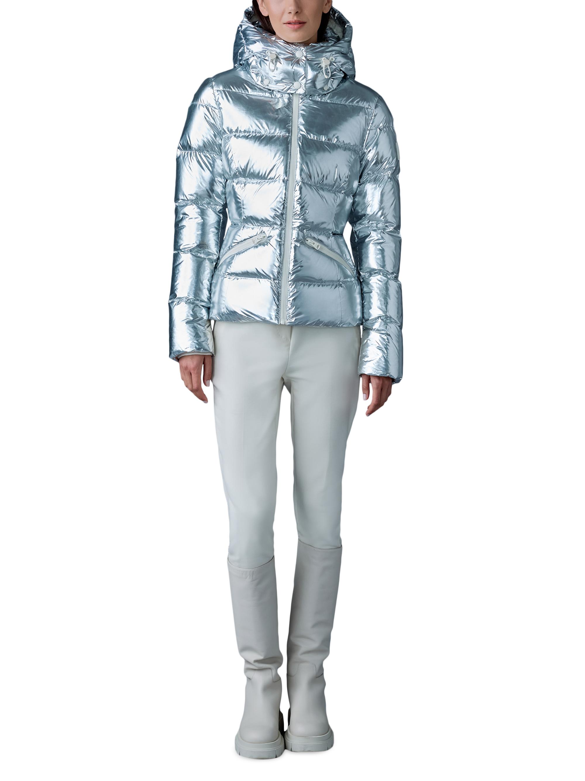 Mackage Madalyn Metallic Laminate Down Jacket | Saks Fifth Avenue