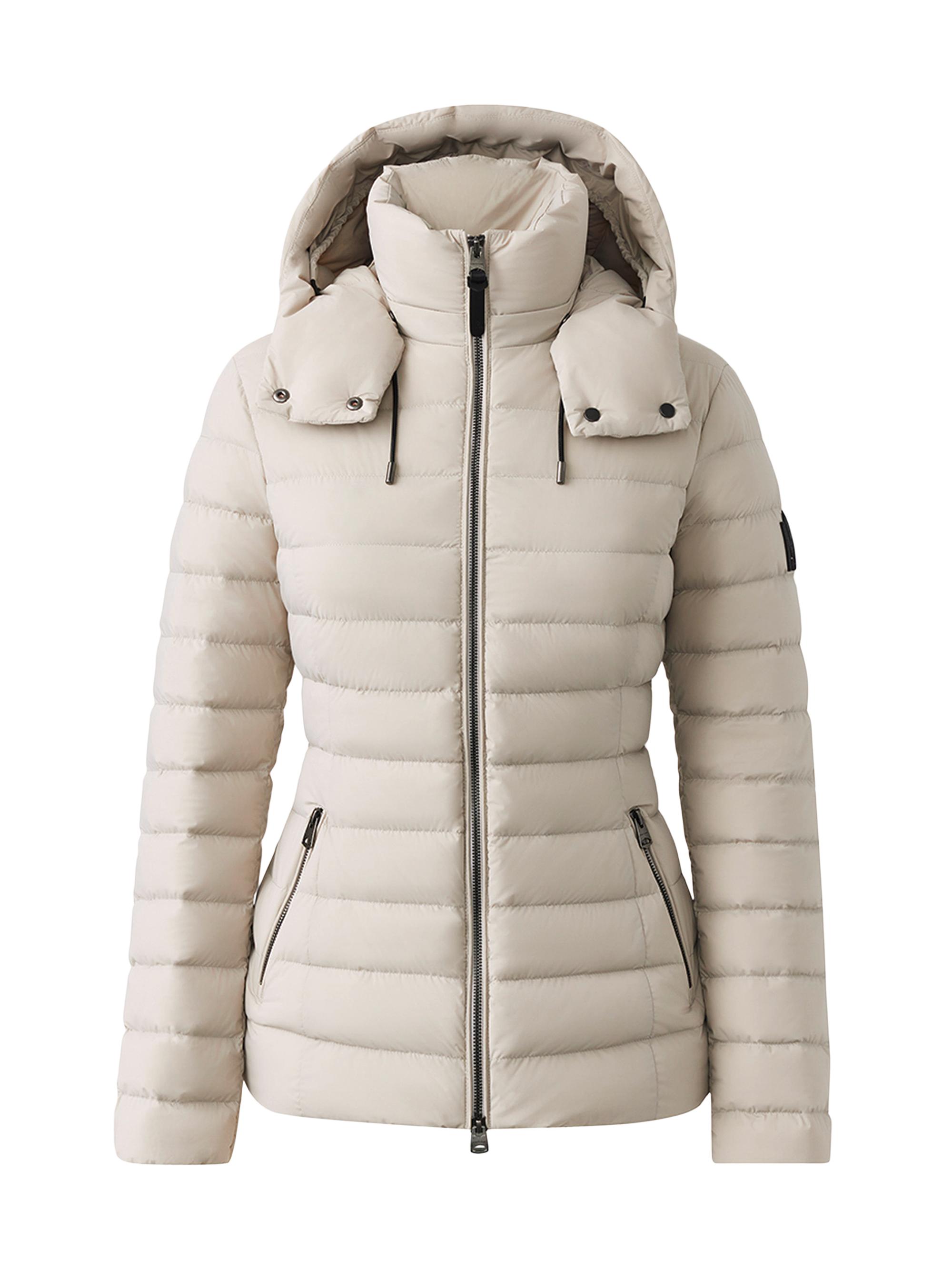 Mackage Women's Michi Agile-360 Stretch Light Down Coat - Black