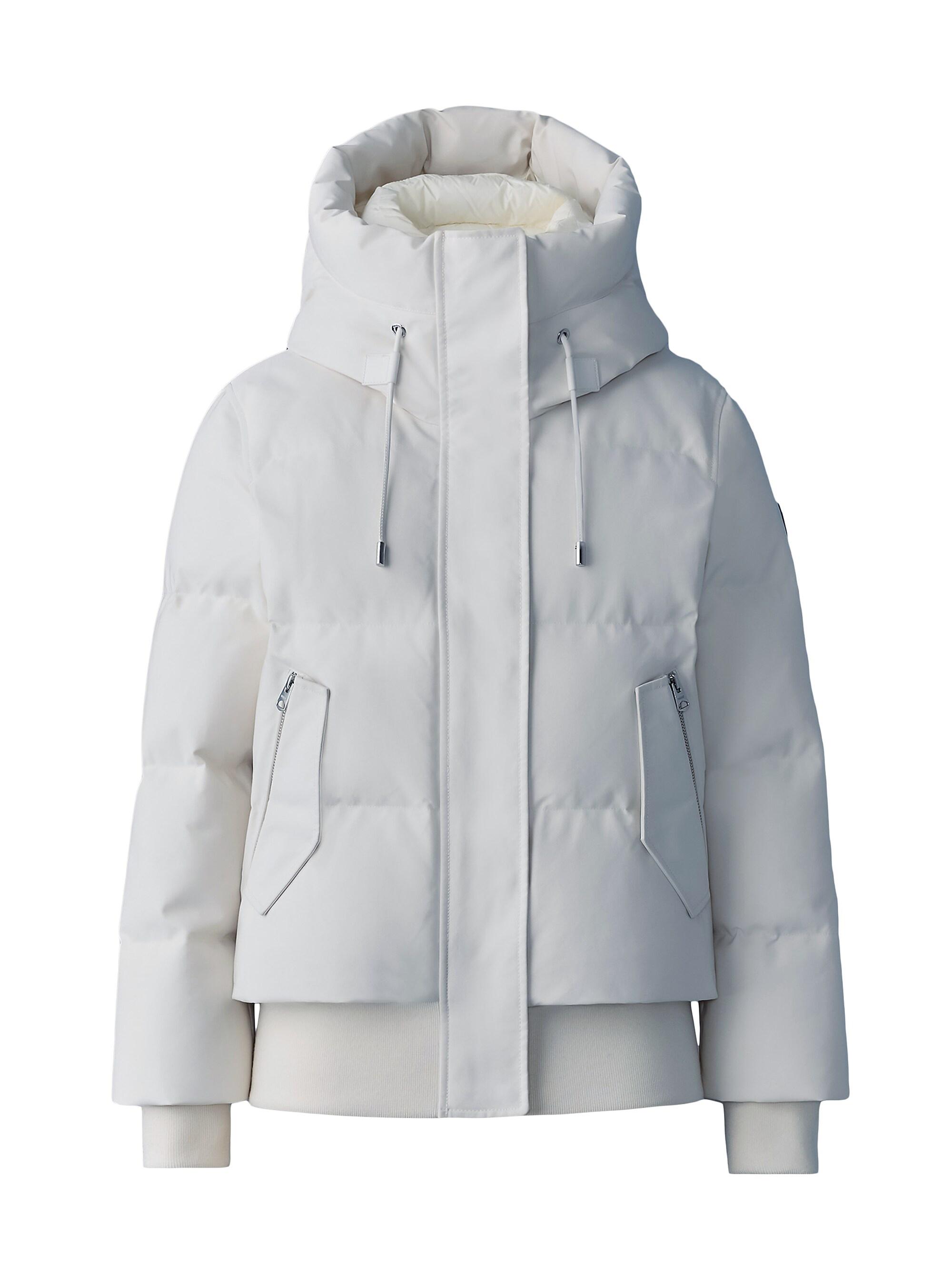 Mackage Women's Nefi Nordic Tech Down Jacket - Cream