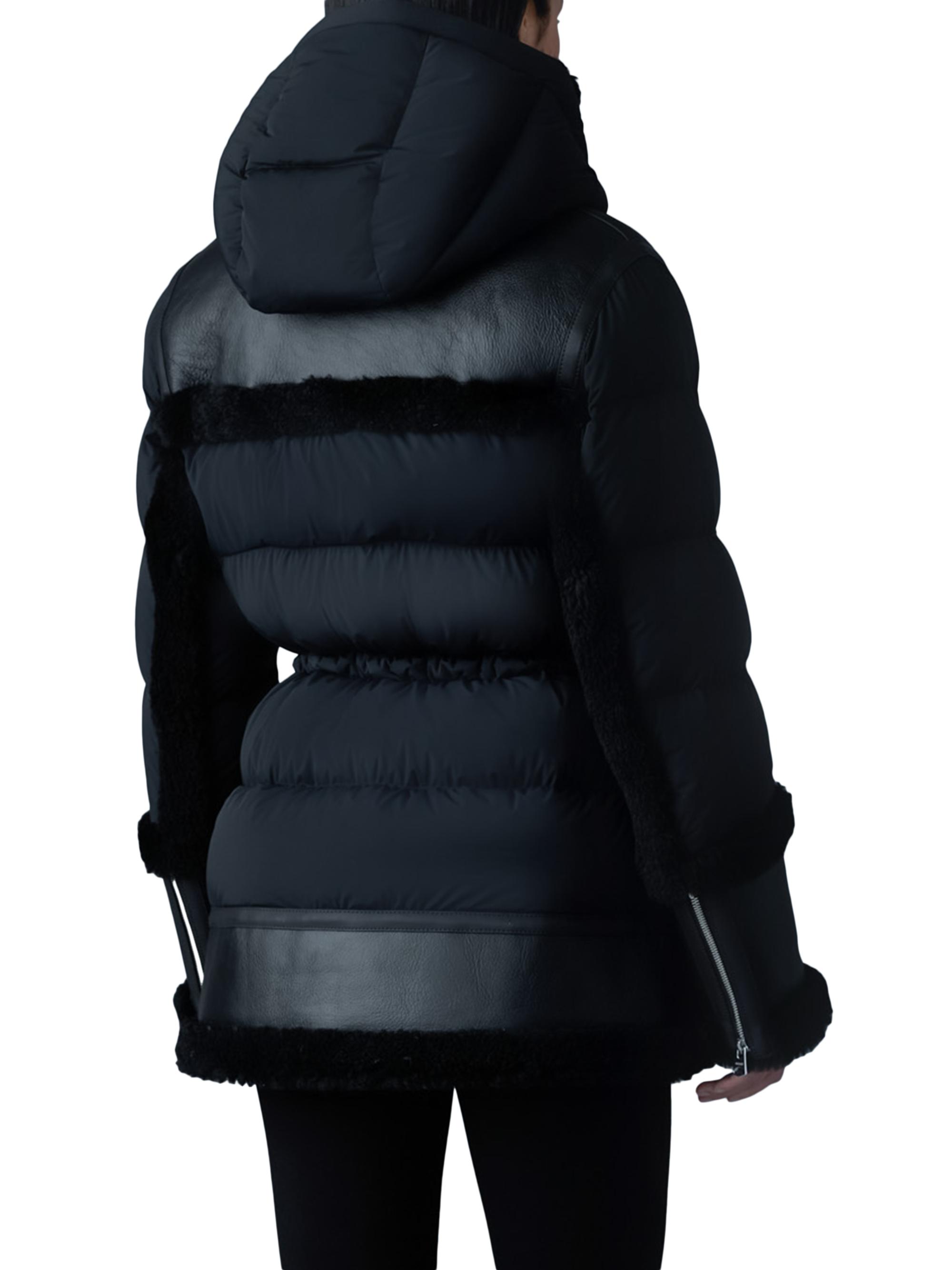 Mackage Lilibeth Mixed-Media Shearling Down Parka | Saks Fifth Avenue