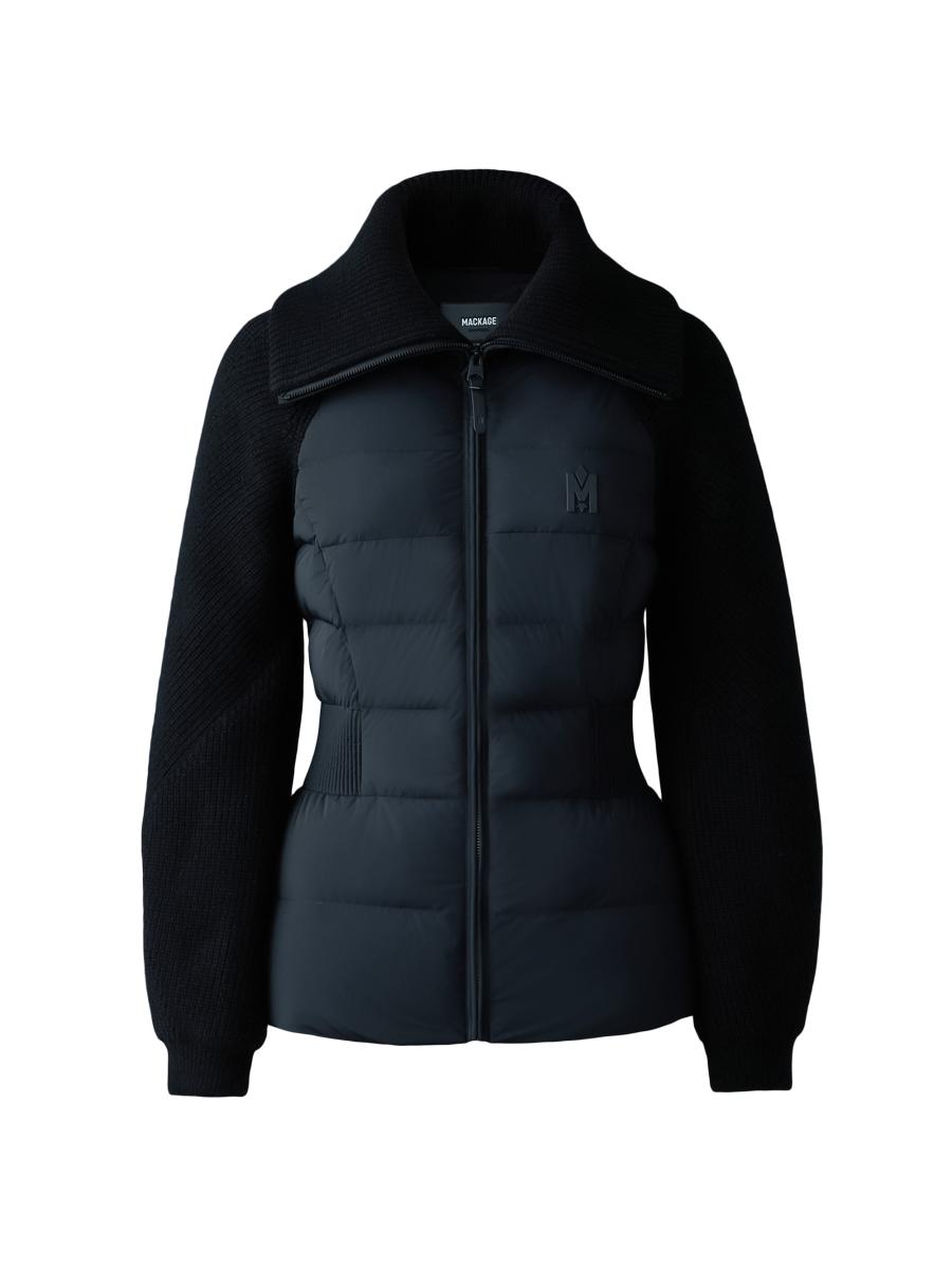 ◆MACKAGE FOXY女性パディング ★★Final sale Mackage Foxy Down Mixed Media Jacket | Saks Fifth Avenue