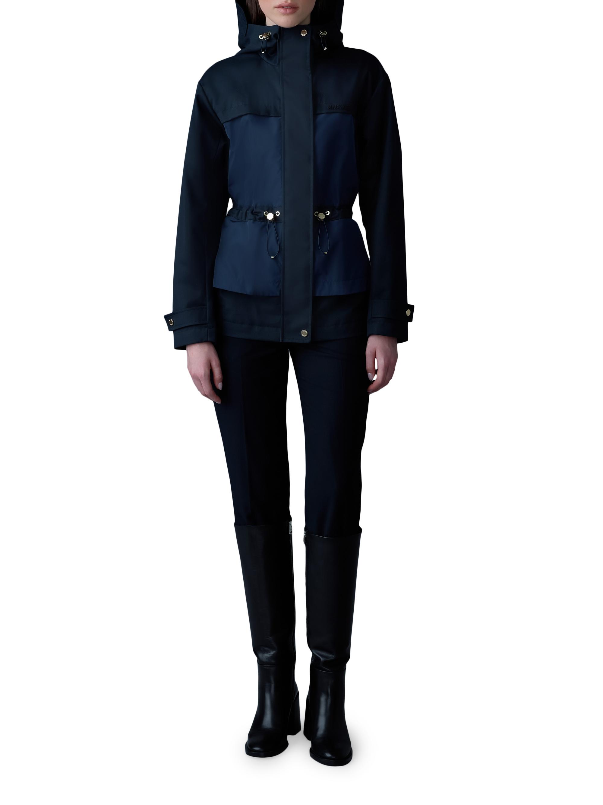 ジャケット・アウター Kaori 40 Mackage Kaori Peplum Hybrid Rain Jacket | Saks Fifth Avenue