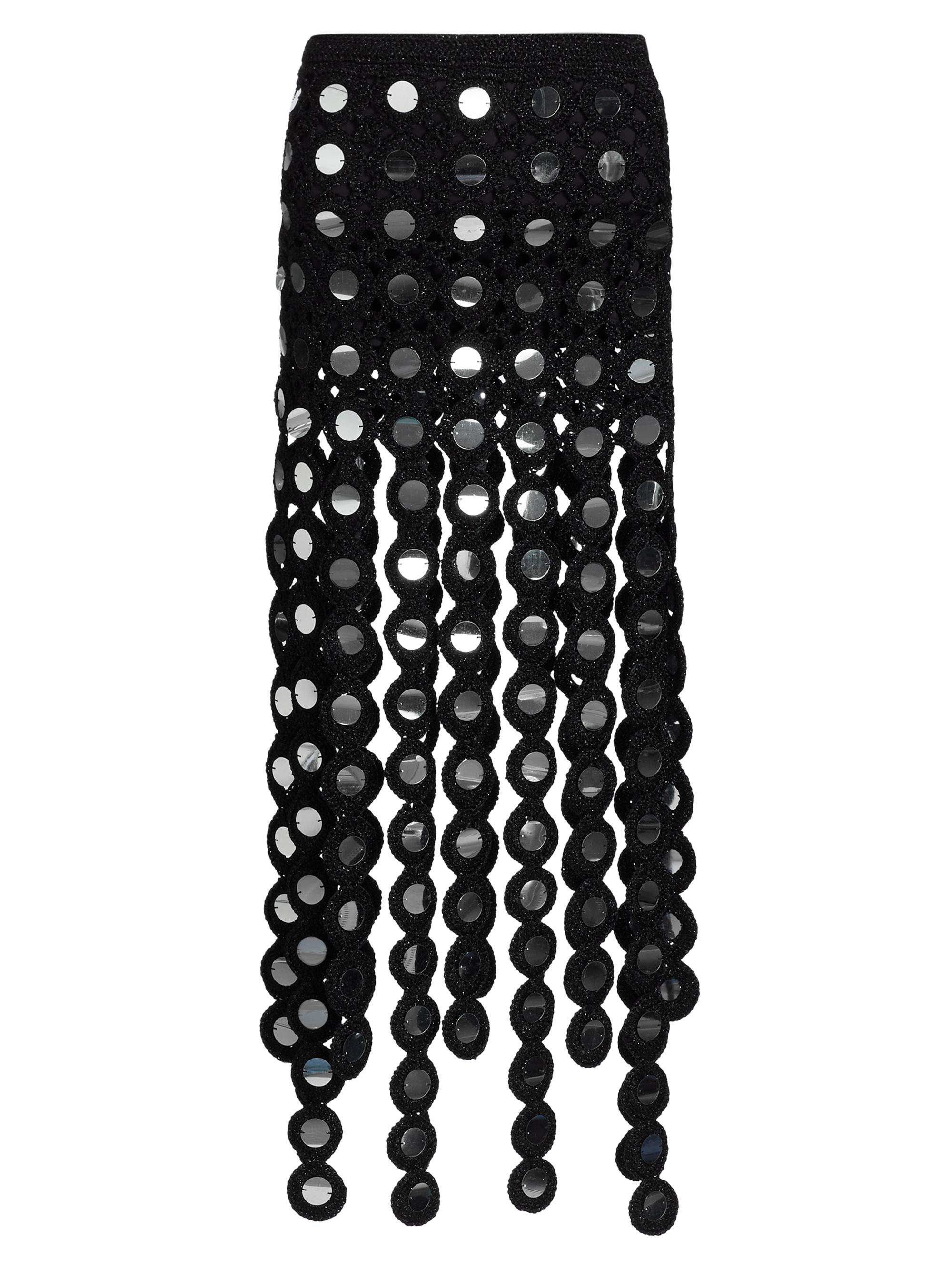 Simon Miller Women's Beep Beep Mirror Maxi Skirt - Black Mirror