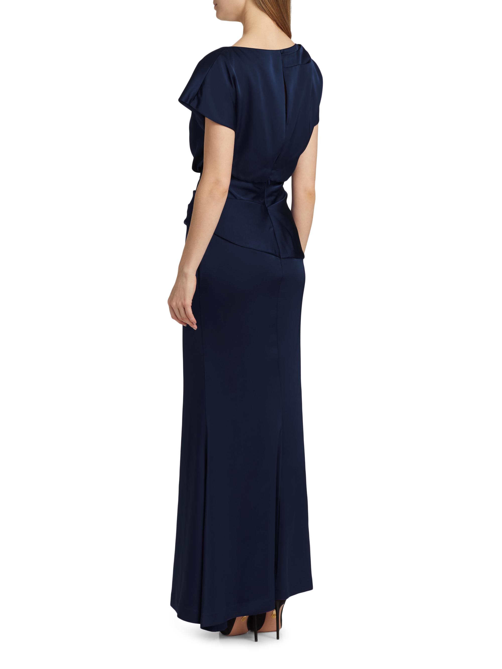 Halston Lissandra Satin Gown | Saks Fifth Avenue