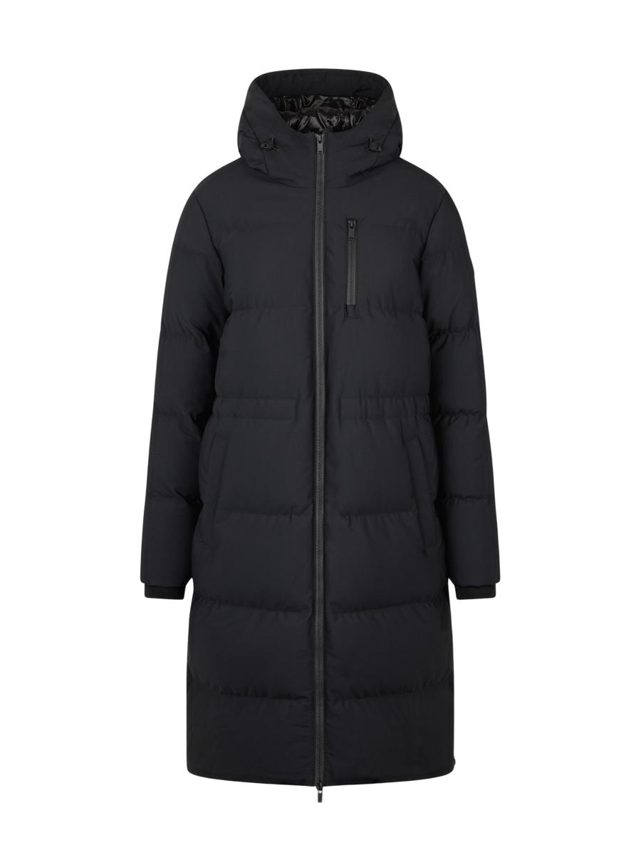 Moose Knuckles Women's Lenin Down Parka Coat In Black