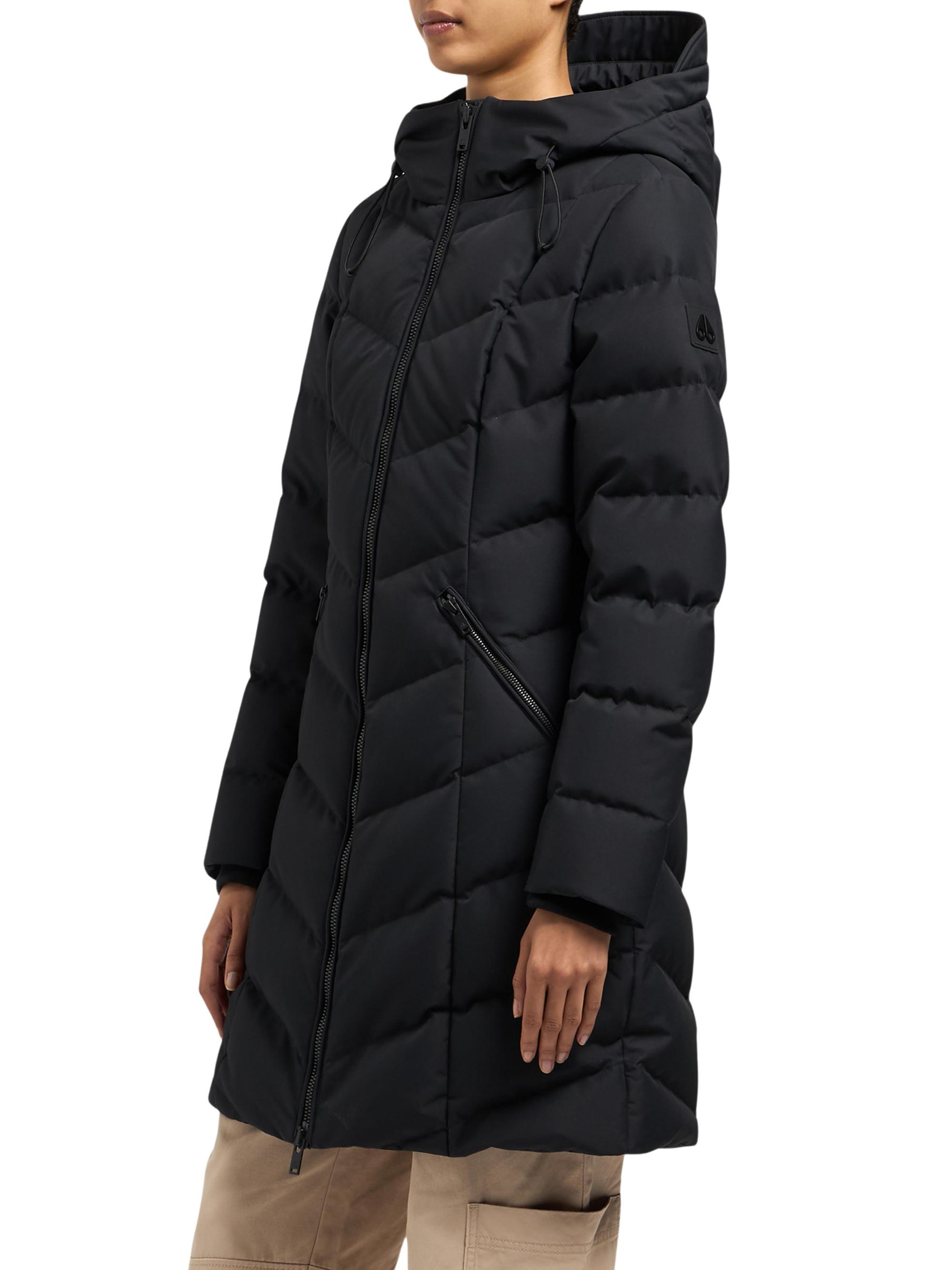 シルエット抜群⭕️ noiago puff down jacket parka Moose Knuckles Cloud Idi Down Parka Coat | Saks Fifth Avenue