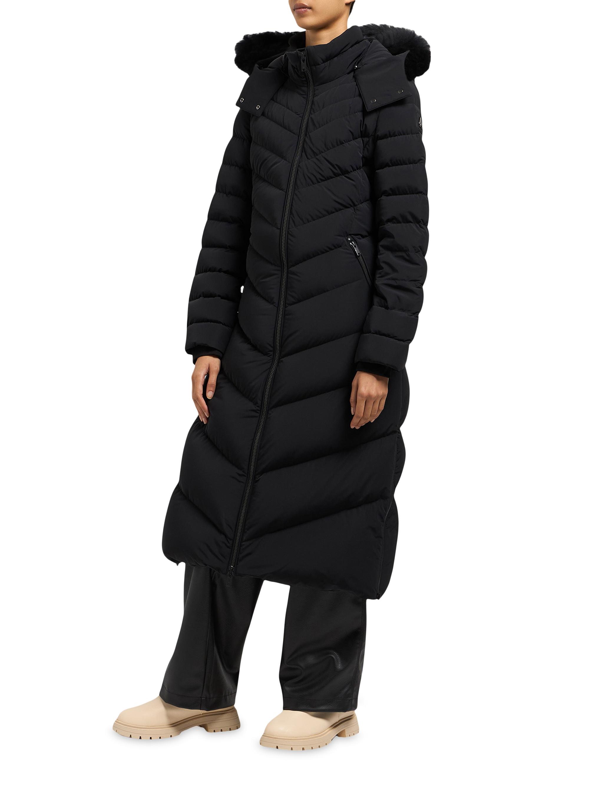 Cooper Lake Shearling-Lined Down Parka