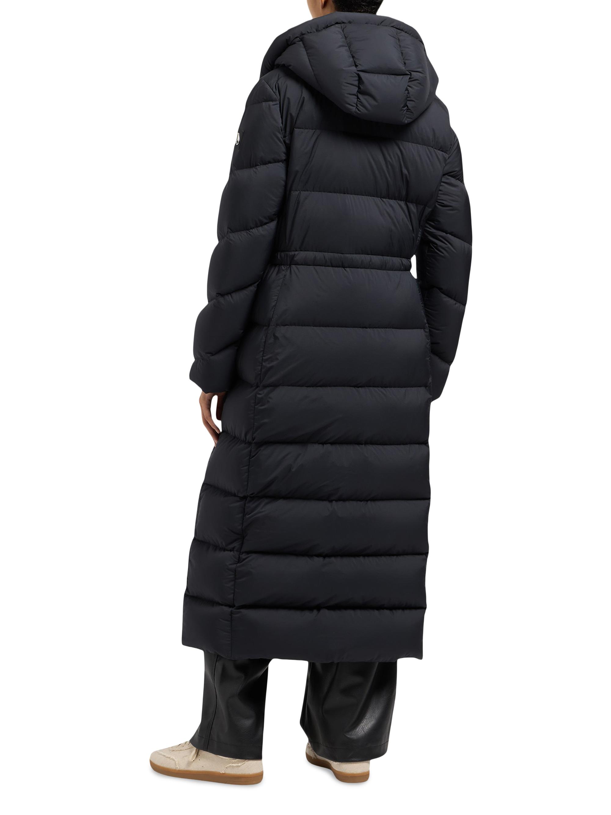 Moose Knuckles Belle Cote Long Down Puffer Coat | Saks Fifth Avenue